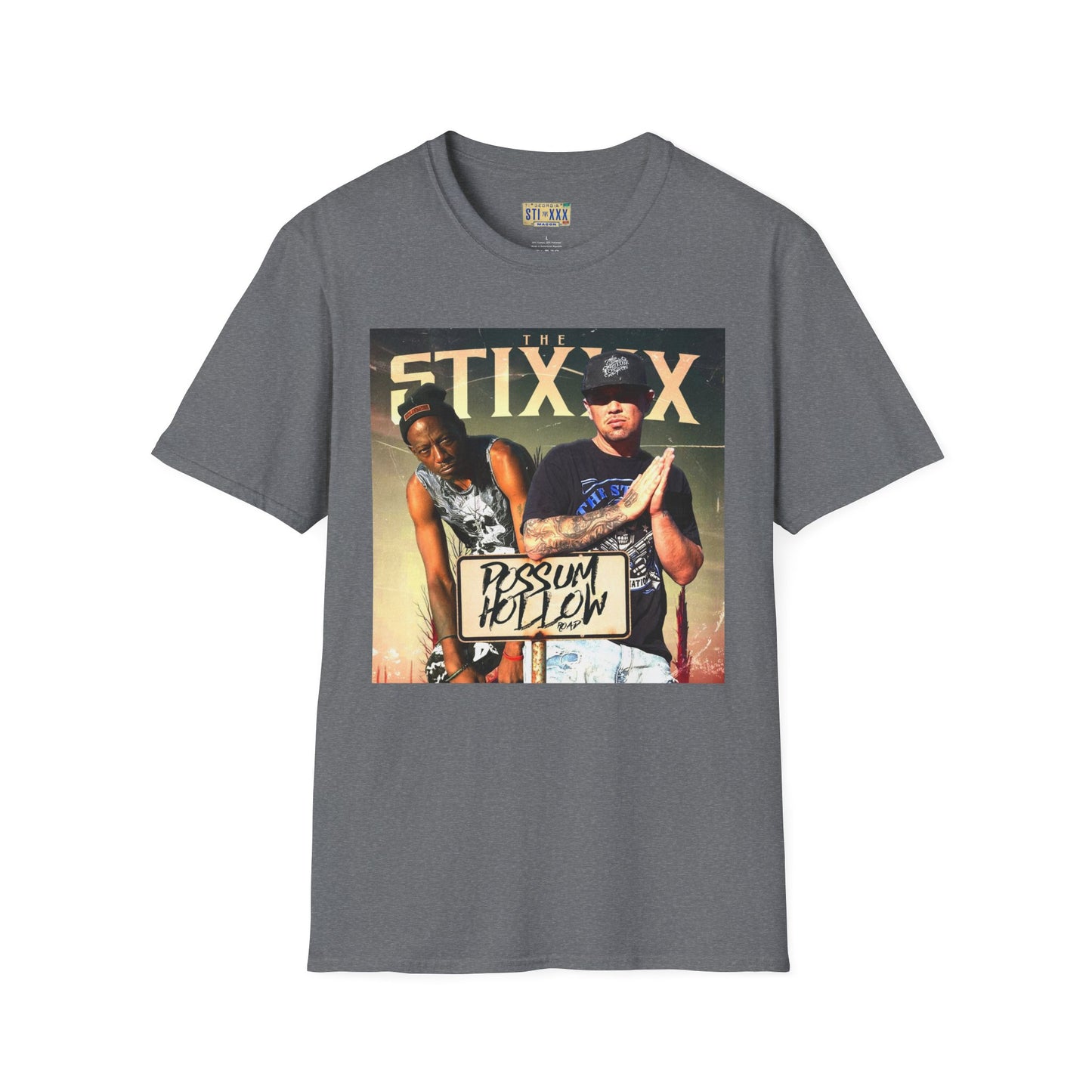Possum Hollow Road Unisex Softstyle T-Shirt - Vintage Graphic Tee for Music Lovers
