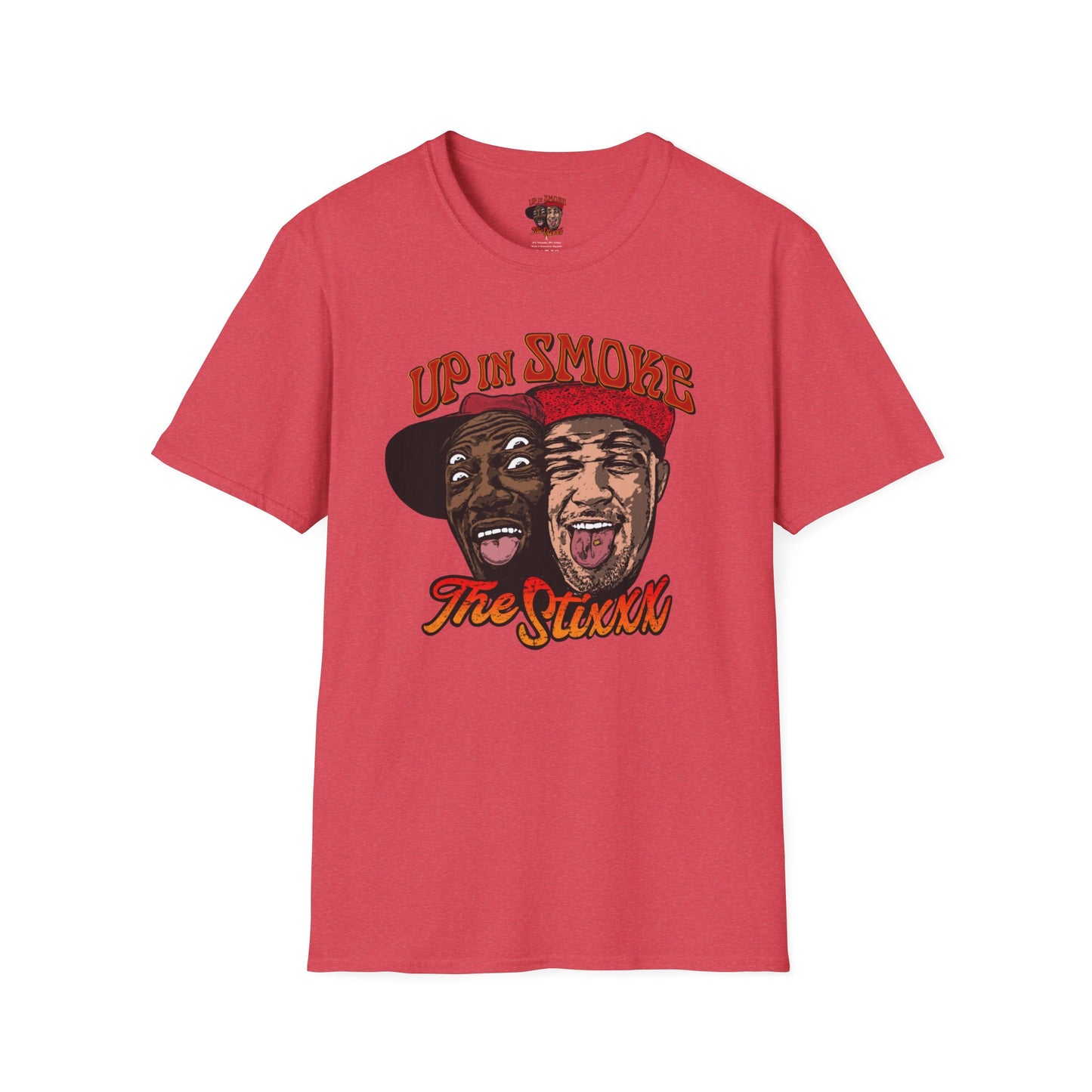 Up In Smoke The Stixxx - Unisex Softstyle T-Shirt