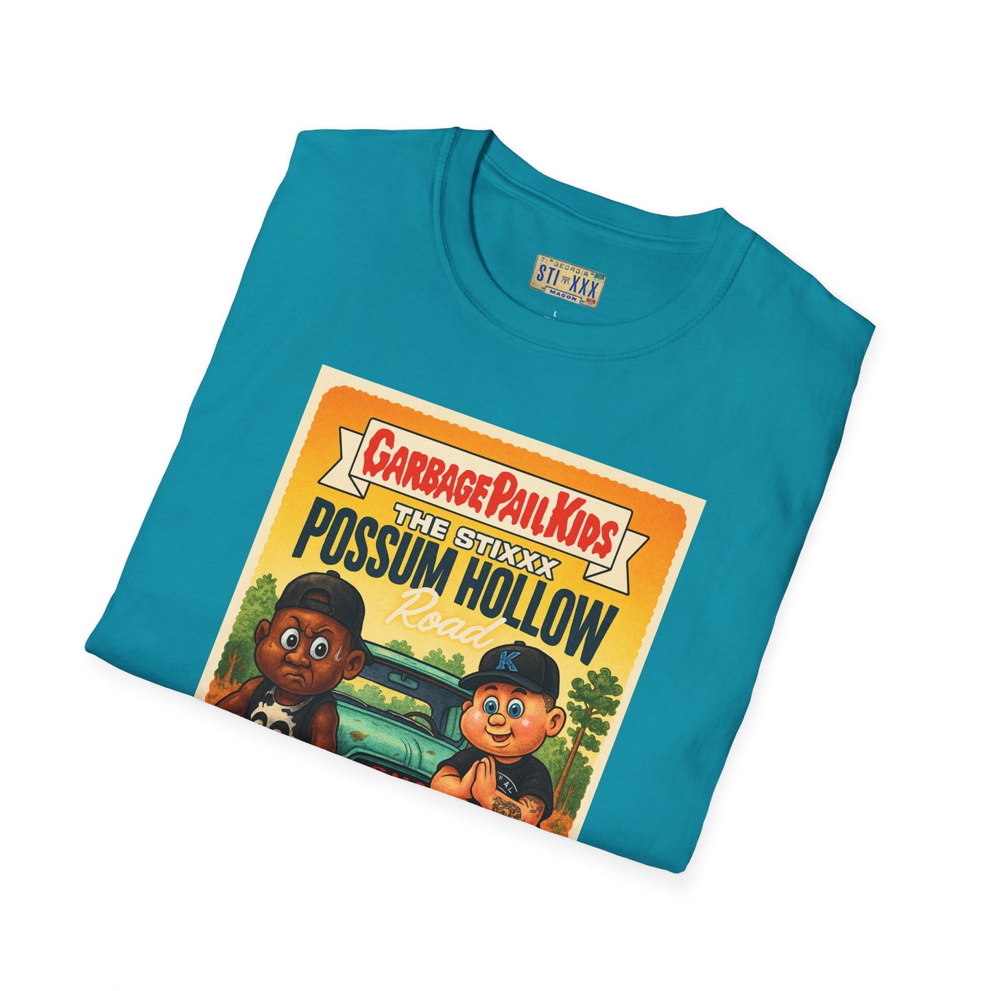 Garbage Pail Kids Possum Hollow Unisex Softstyle T-Shirt