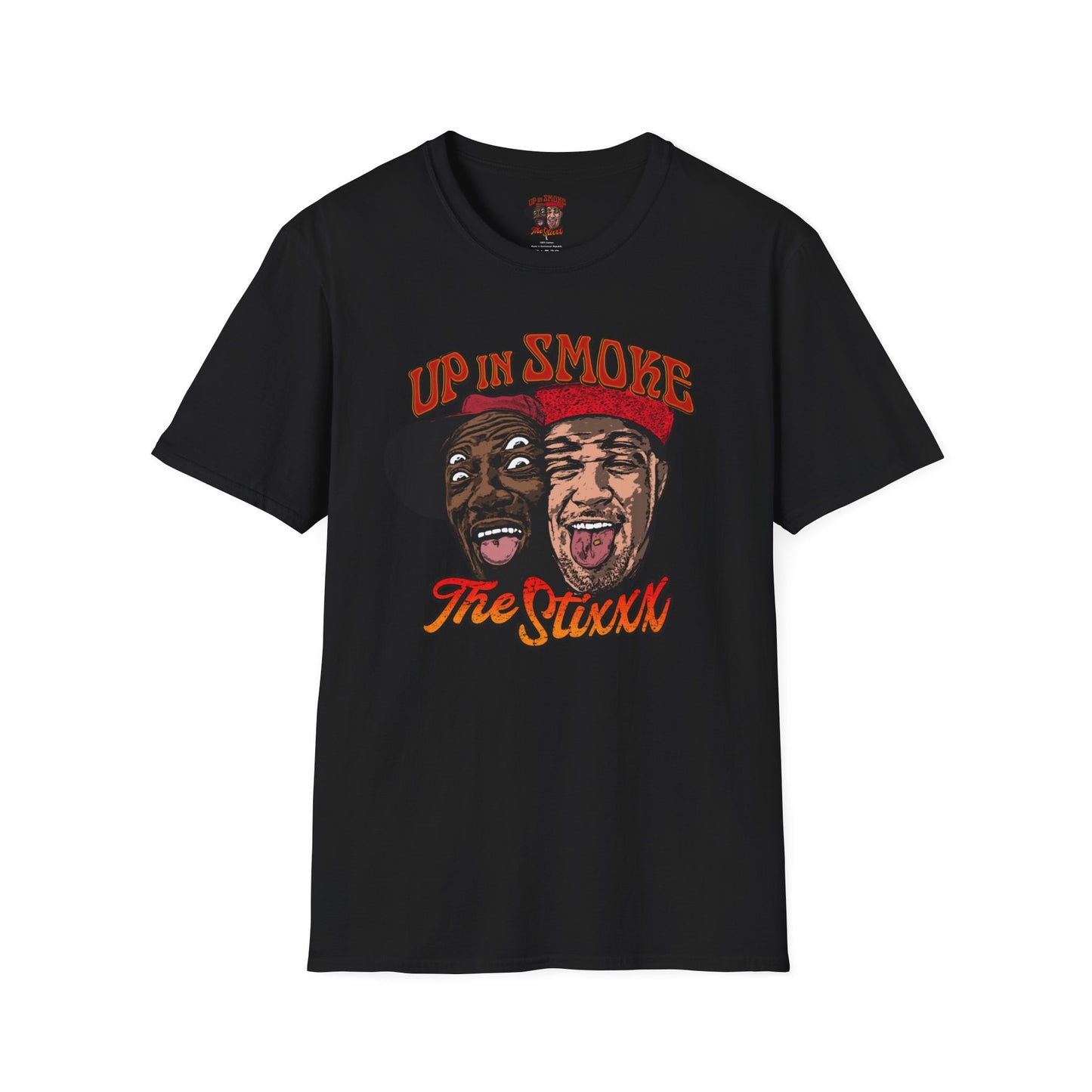 Up In Smoke The Stixxx - Unisex Softstyle T-Shirt
