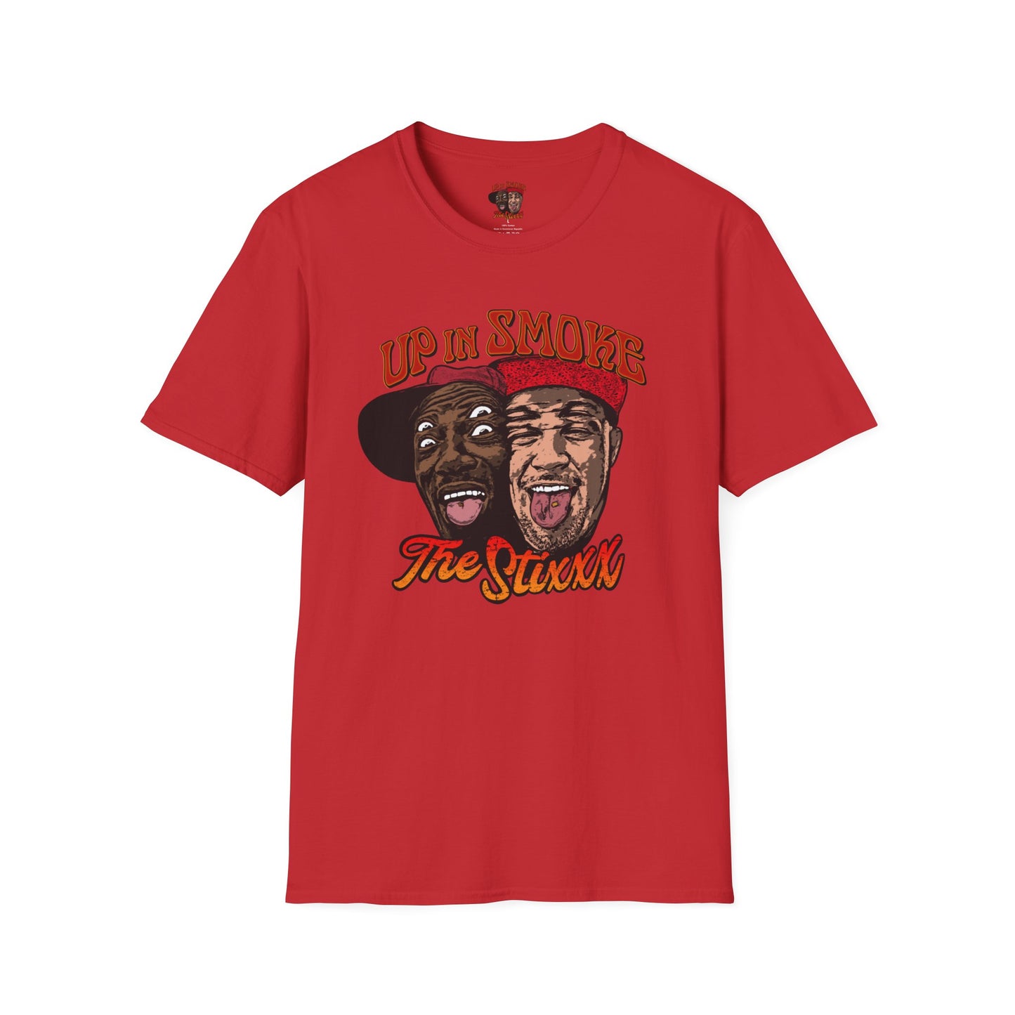 Up In Smoke The Stixxx - Unisex Softstyle T-Shirt