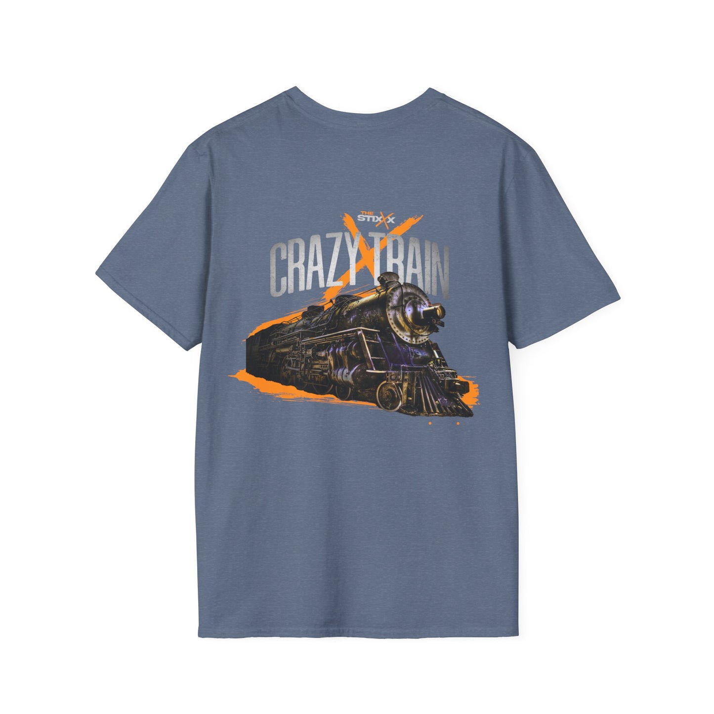 Crazy train Unisex Heavy Cotton Tee
