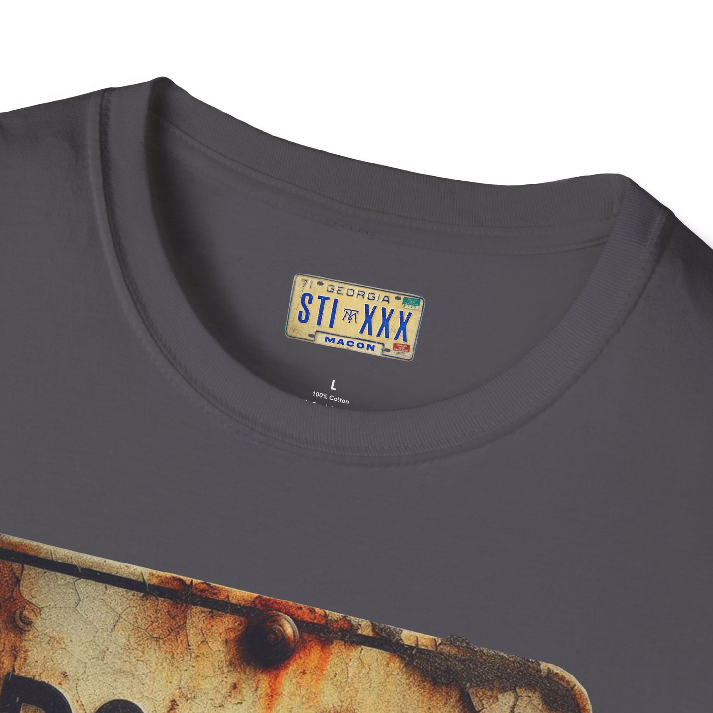 Possum Hollow Road Unisex Softstyle T-Shirt - Vintage Sign Tee