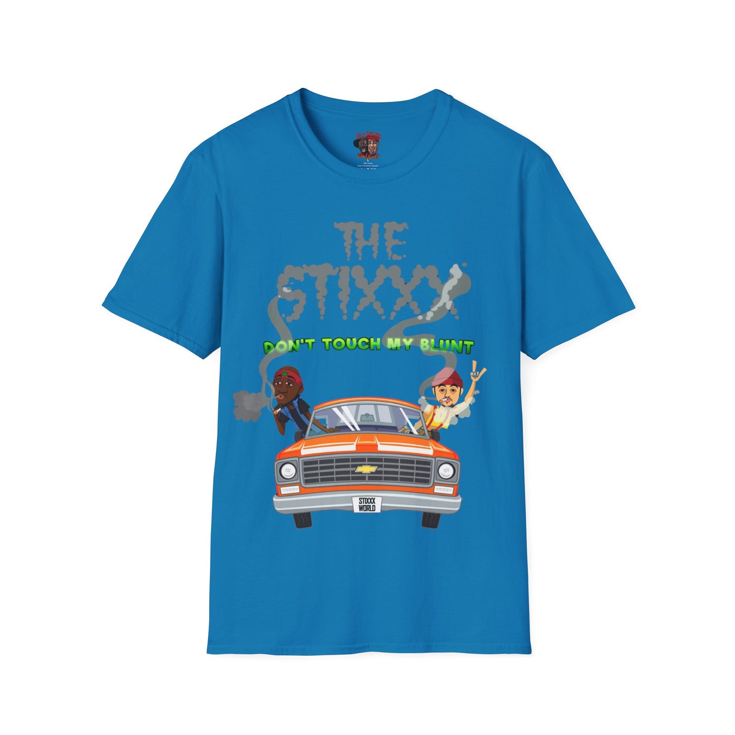 The Stixxx Up In Smoke Unisex Softstyle T-Shirt
