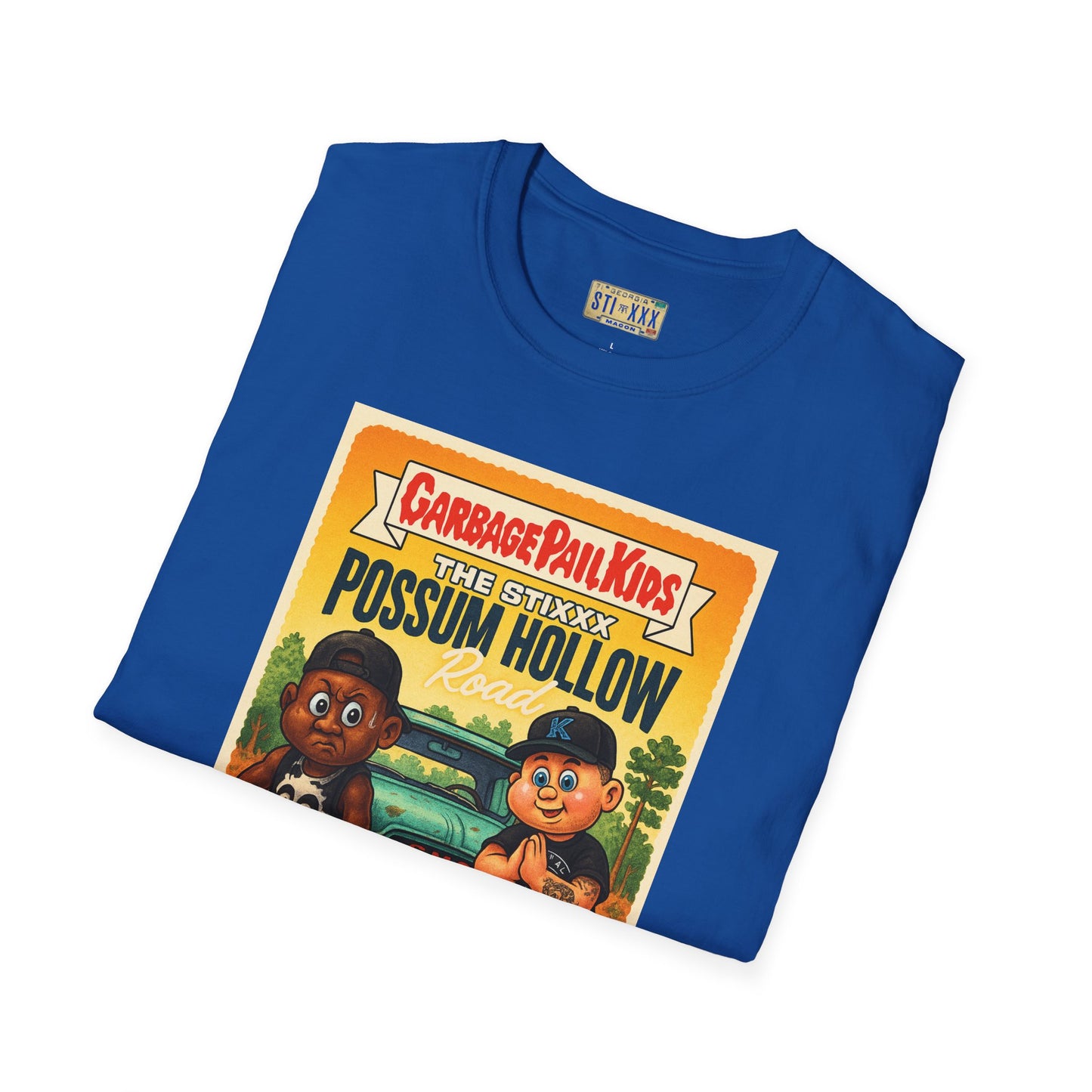 Garbage Pail Kids Possum Hollow Unisex Softstyle T-Shirt