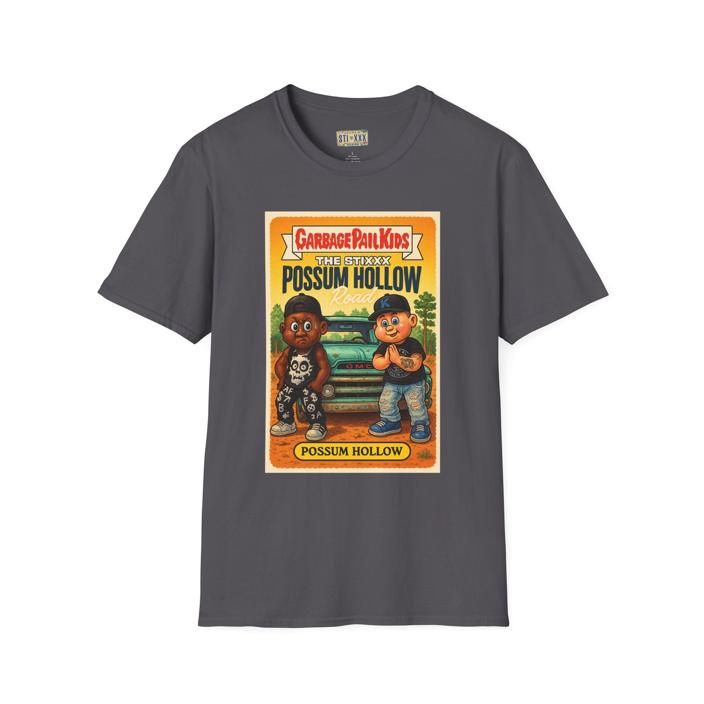 Garbage Pail Kids Possum Hollow Unisex Softstyle T-Shirt