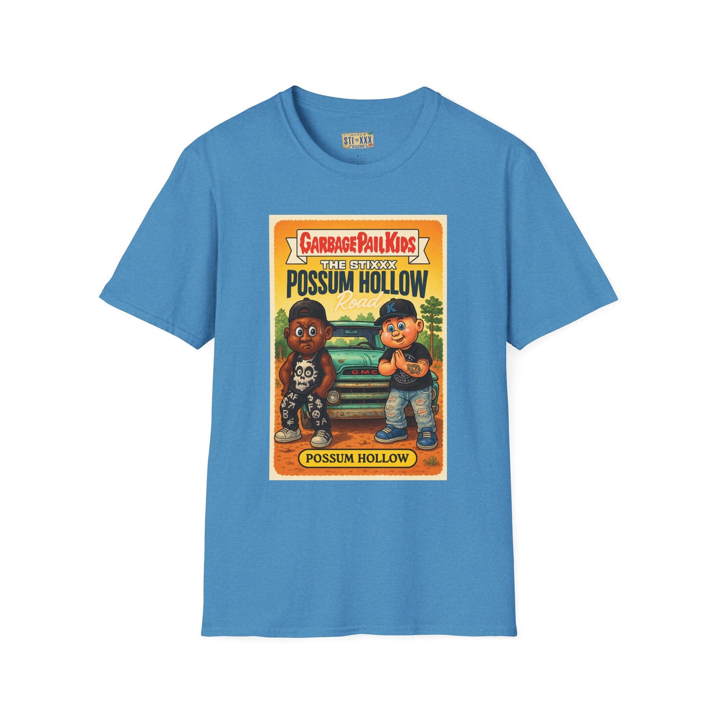 Garbage Pail Kids Possum Hollow Unisex Softstyle T-Shirt