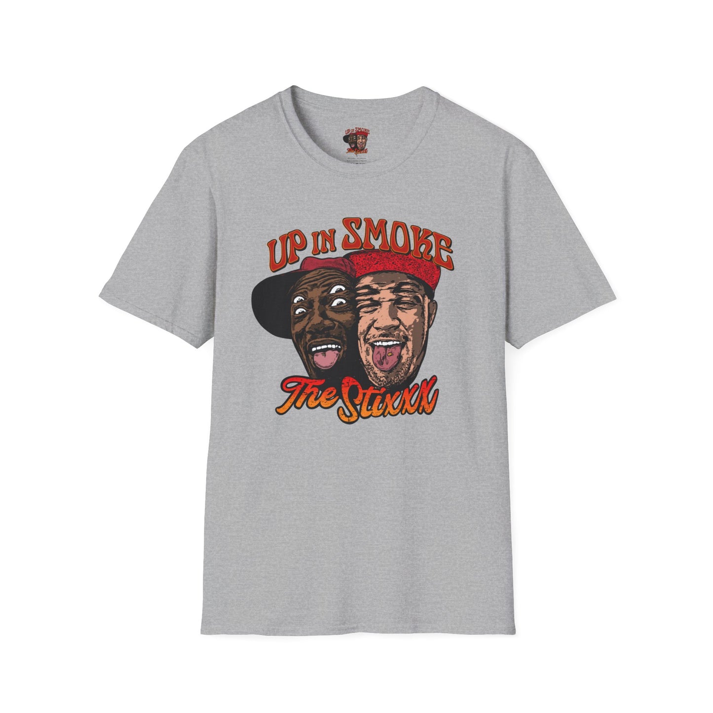 Up In Smoke The Stixxx - Unisex Softstyle T-Shirt