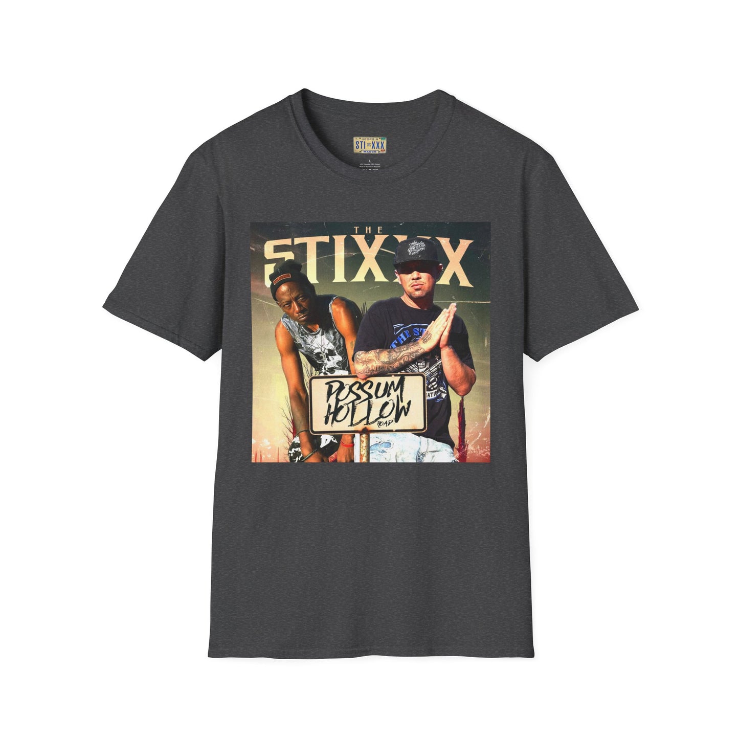 Possum Hollow Road Unisex Softstyle T-Shirt - Vintage Graphic Tee for Music Lovers