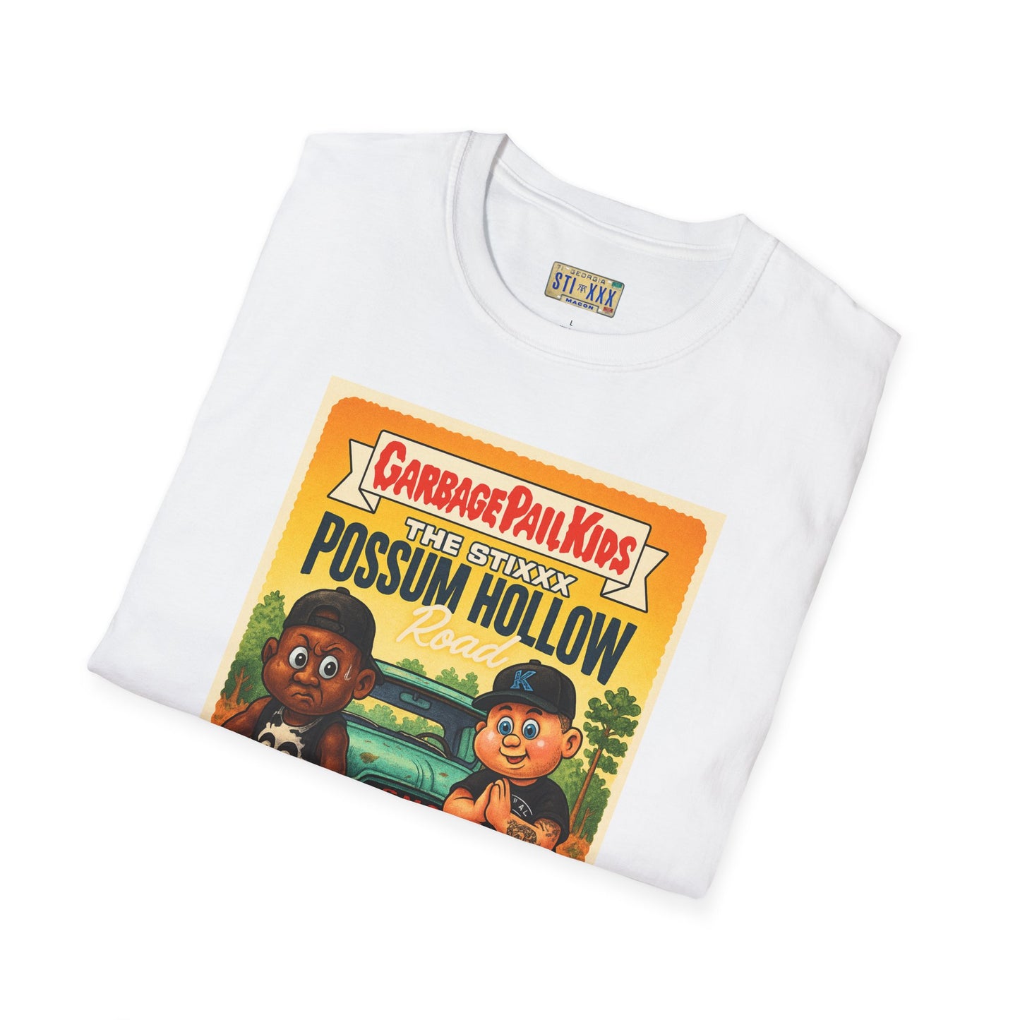 Garbage Pail Kids Possum Hollow Unisex Softstyle T-Shirt