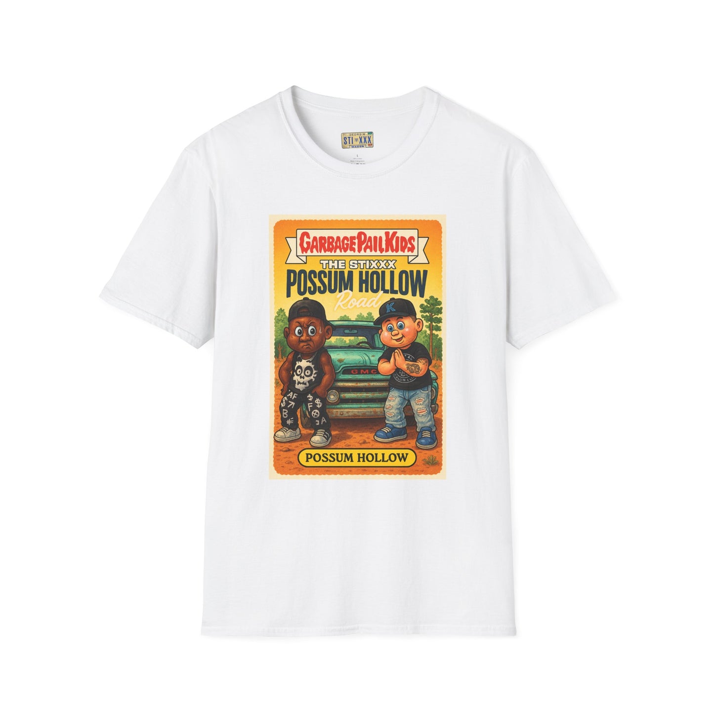 Garbage Pail Kids Possum Hollow Unisex Softstyle T-Shirt