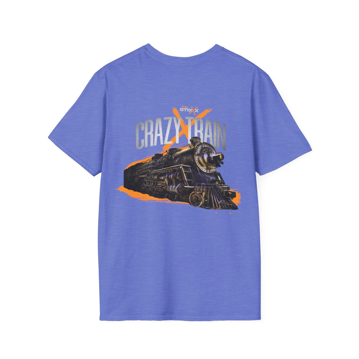 Crazy train Unisex Heavy Cotton Tee