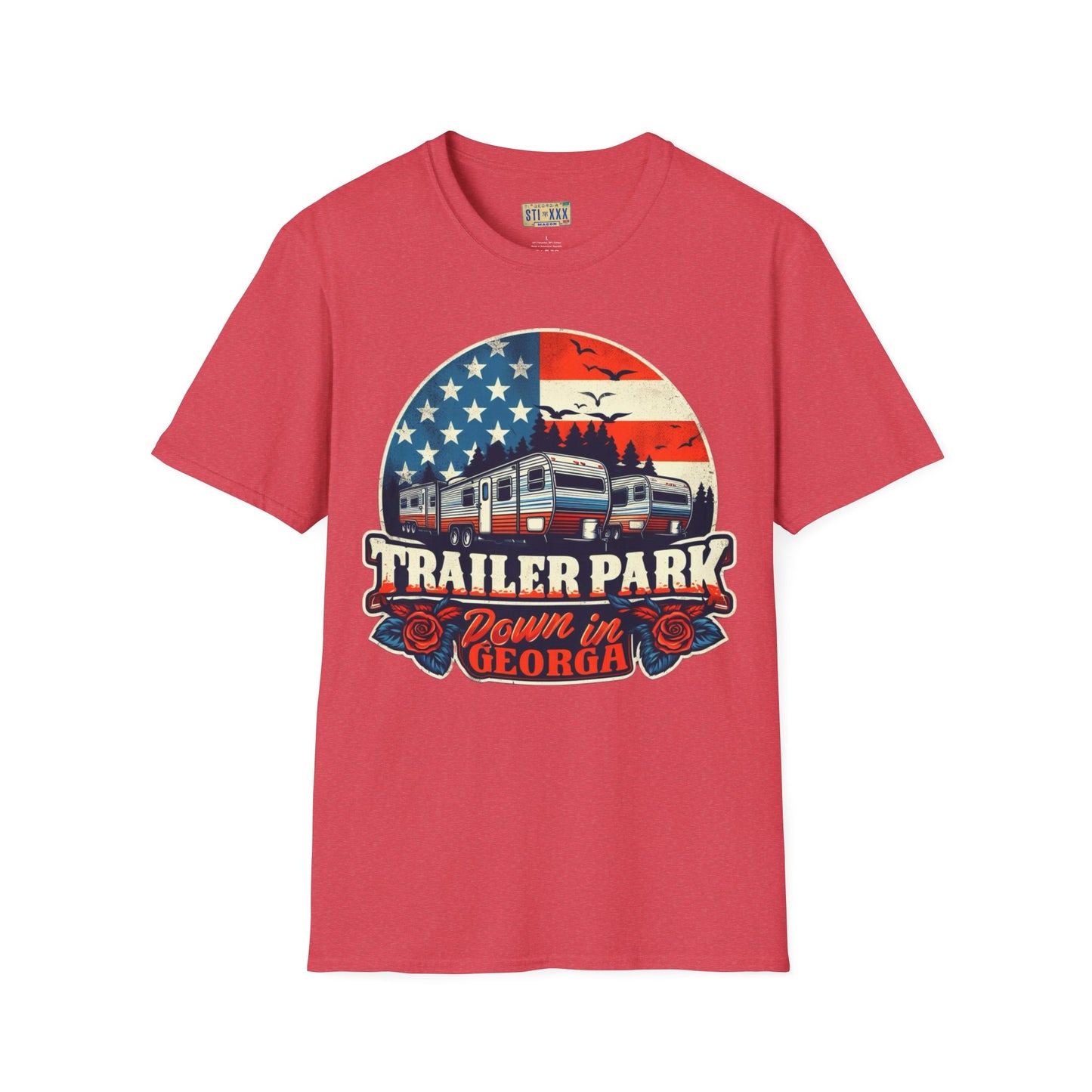 Trailer Park Down In Georgia Unisex Softstyle T-Shirt