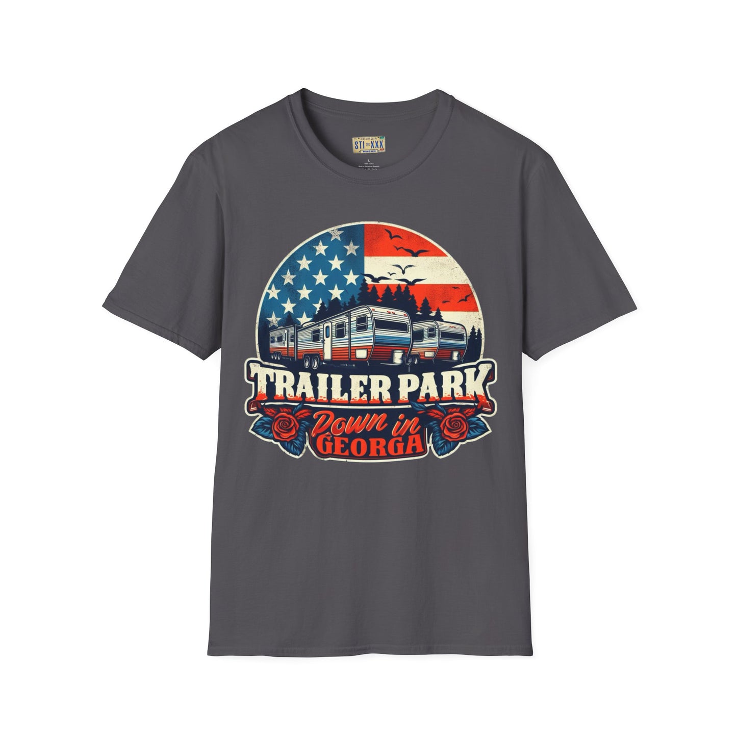 Trailer Park Down In Georgia Unisex Softstyle T-Shirt