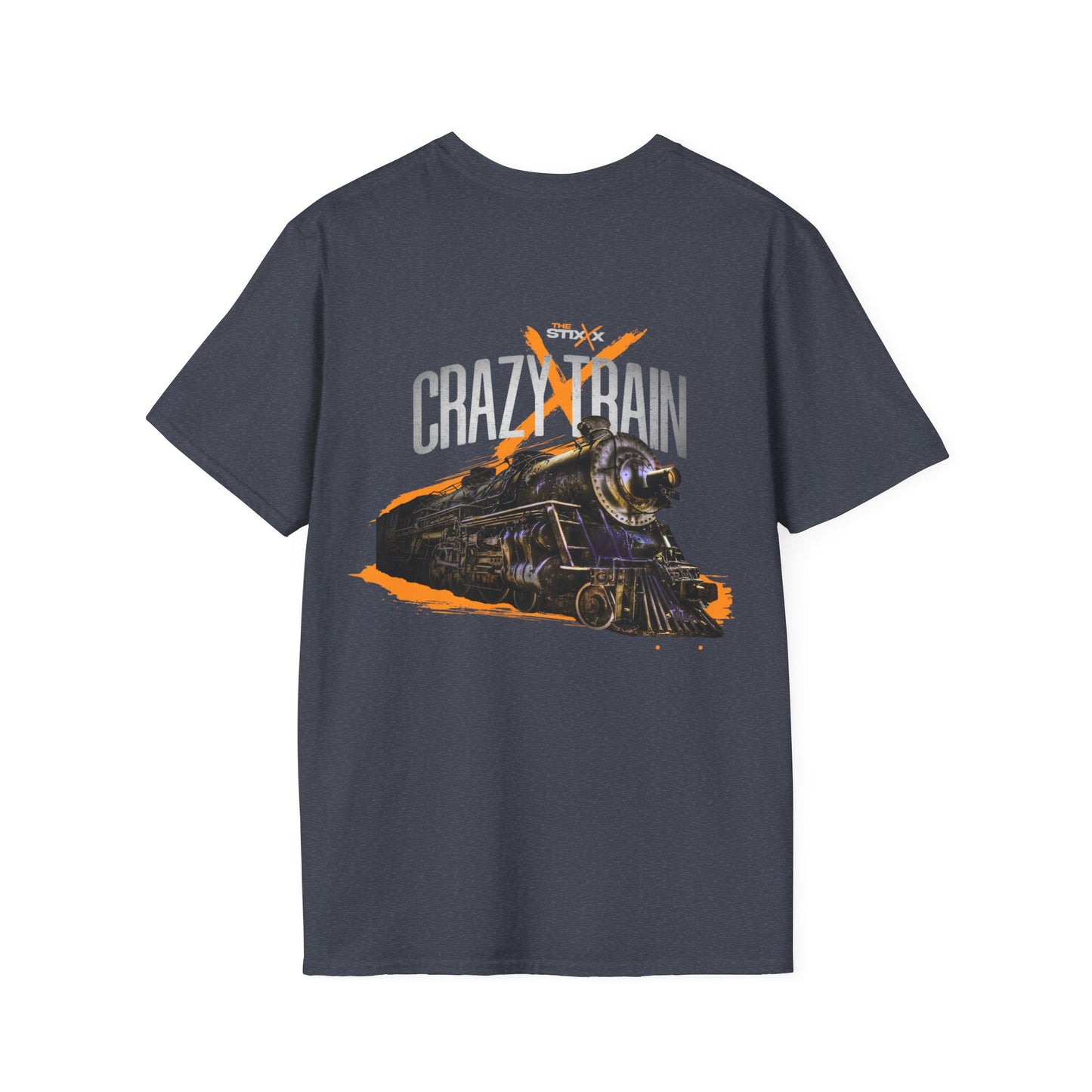 Crazy train Unisex Heavy Cotton Tee