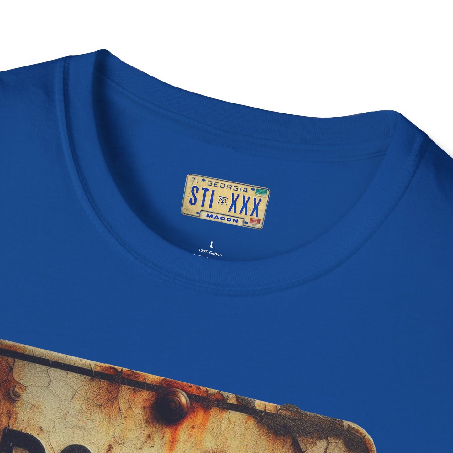 Possum Hollow Road Unisex Softstyle T-Shirt - Vintage Sign Tee