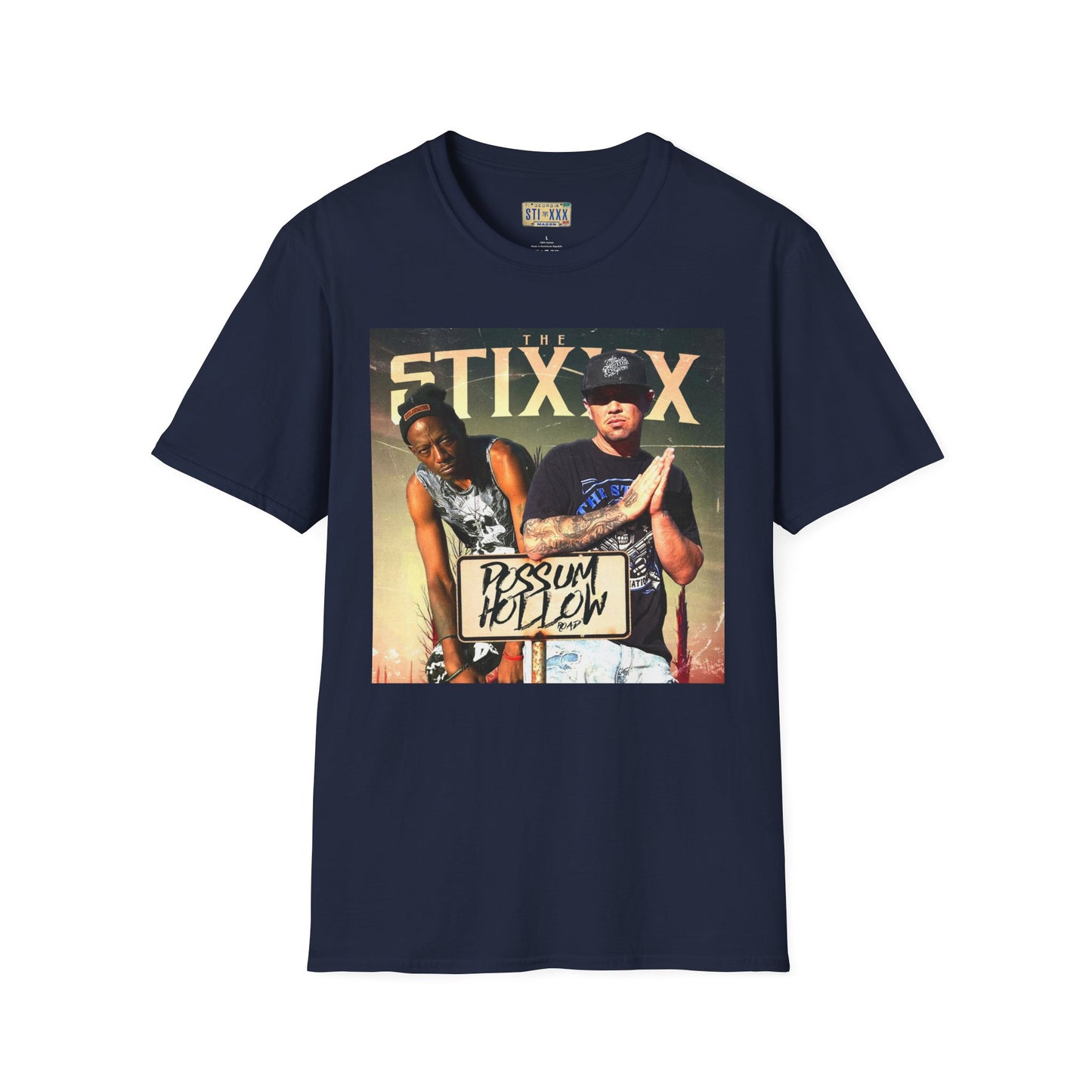 Possum Hollow Road Unisex Softstyle T-Shirt - Vintage Graphic Tee for Music Lovers