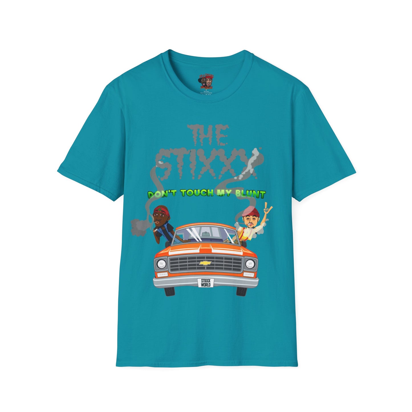 The Stixxx Up In Smoke Unisex Softstyle T-Shirt