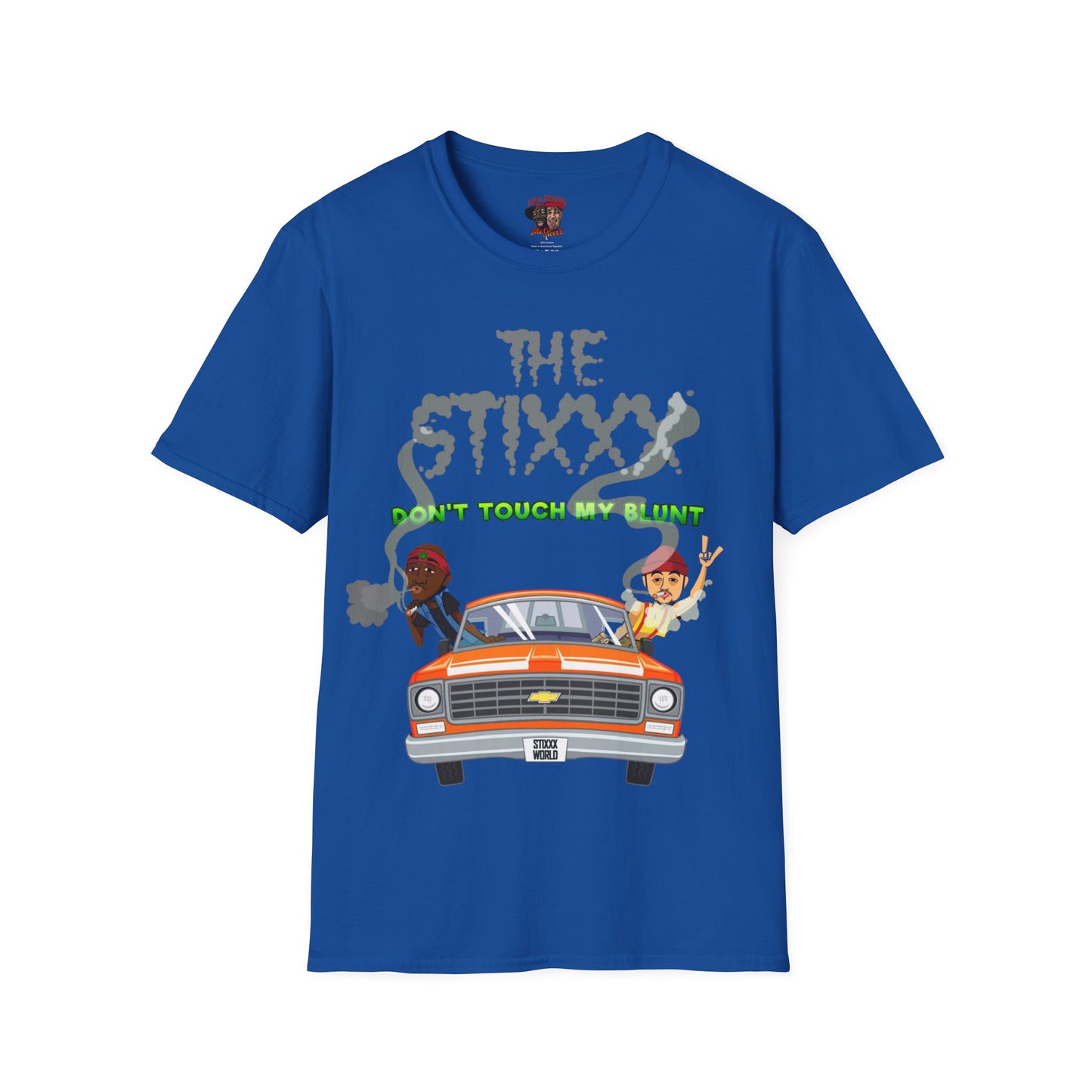 The Stixxx Up In Smoke Unisex Softstyle T-Shirt