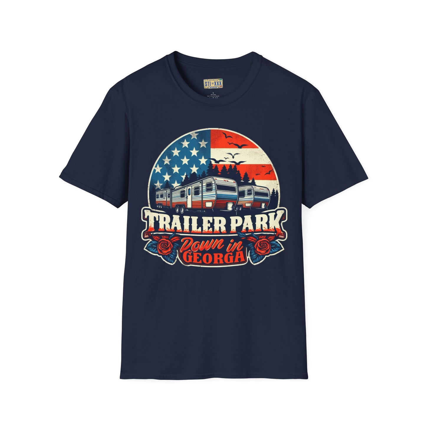 Trailer Park Down In Georgia Unisex Softstyle T-Shirt