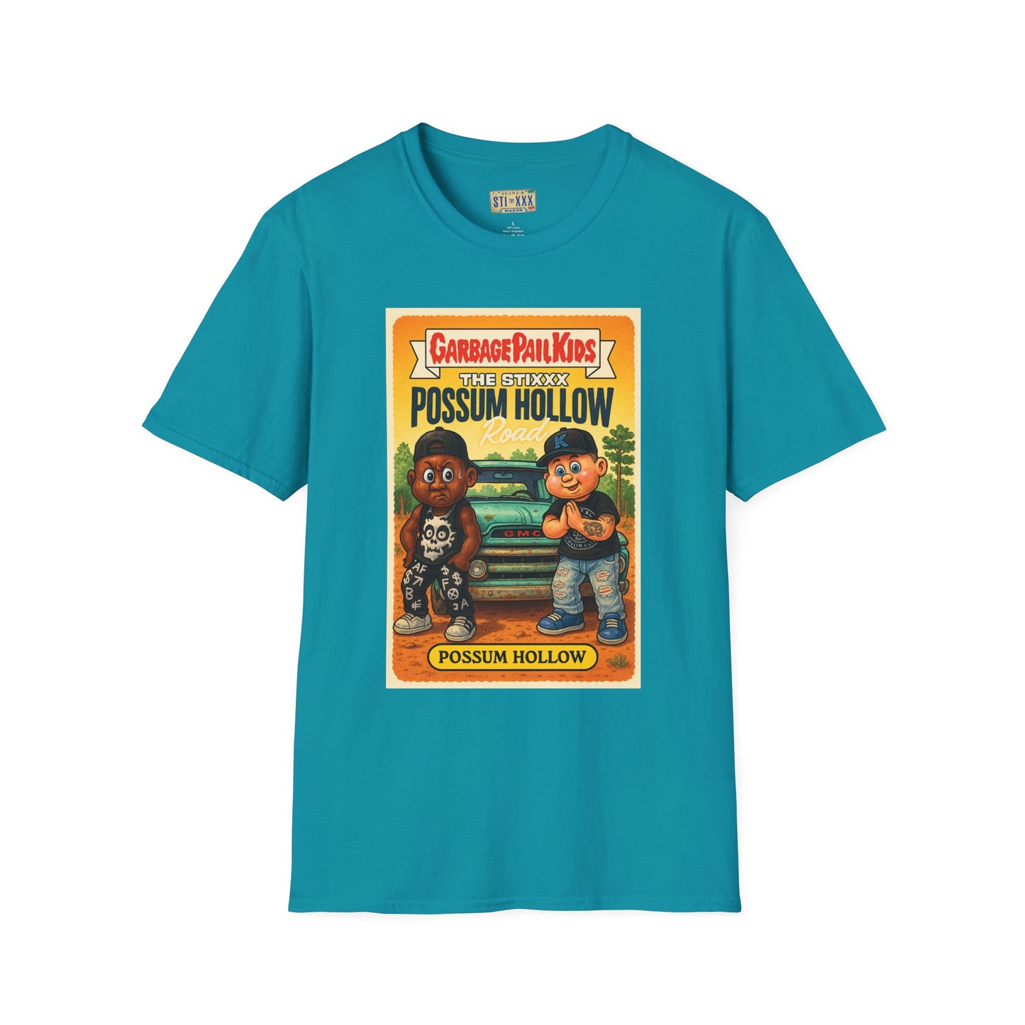 Garbage Pail Kids Possum Hollow Unisex Softstyle T-Shirt