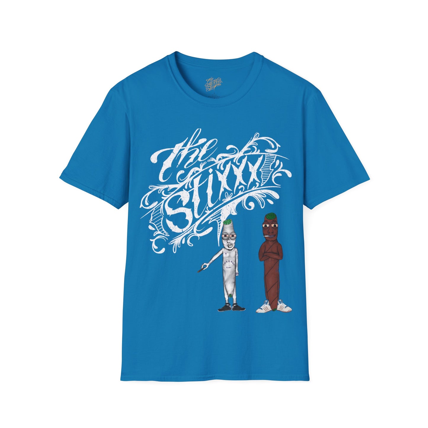 The Stixxx Blunt and Joint Unisex Heavy Cotton Tee