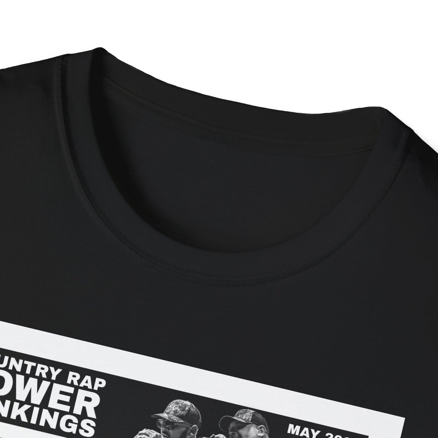 Country Rap Power Rankings Unisex T-Shirt - Trendy Music Apparel