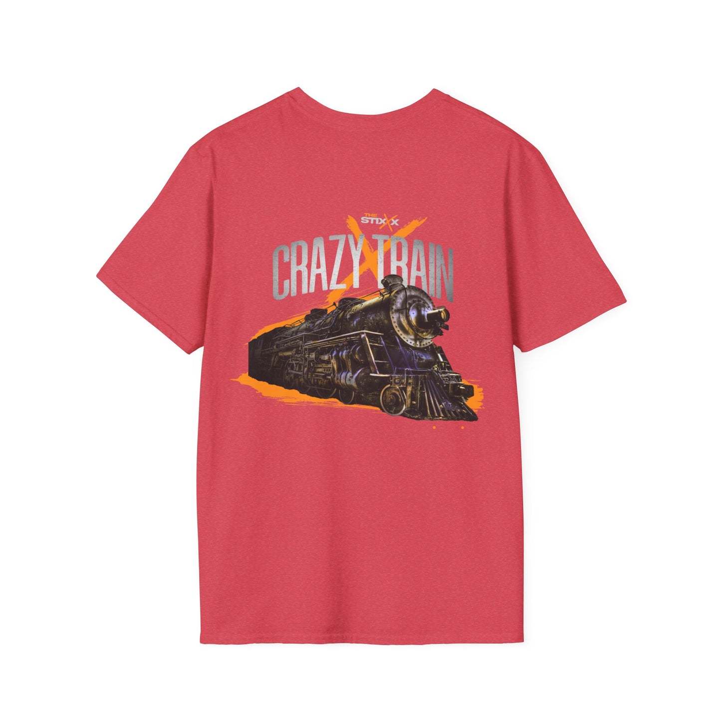Crazy train Unisex Heavy Cotton Tee