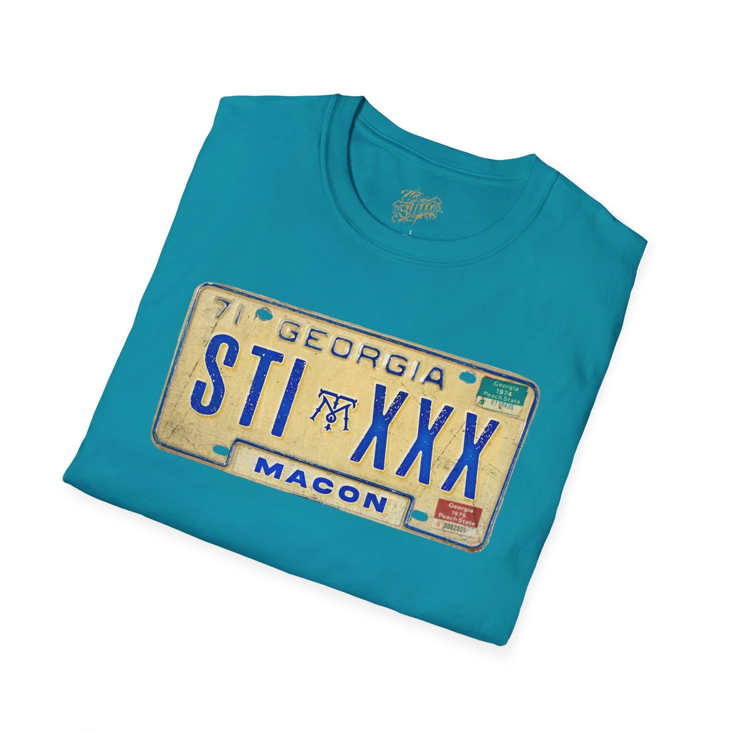 Outlaw Nation Stixxx Tag Unisex Softstyle T-Shit