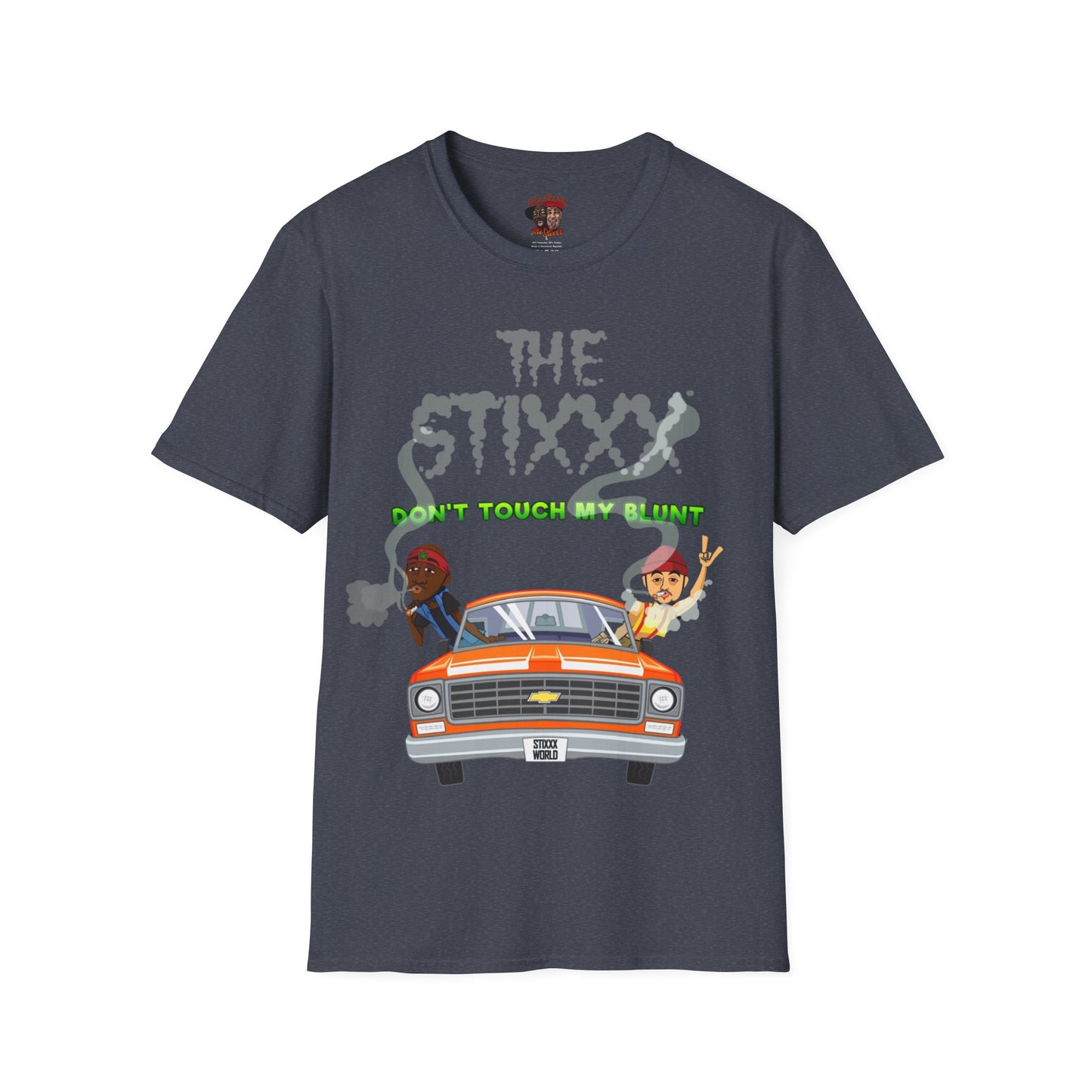 The Stixxx Up In Smoke Unisex Softstyle T-Shirt