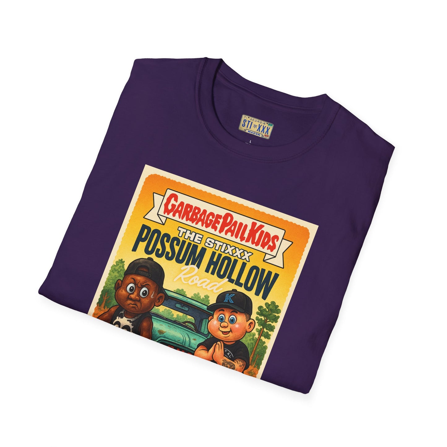 Garbage Pail Kids Possum Hollow Unisex Softstyle T-Shirt