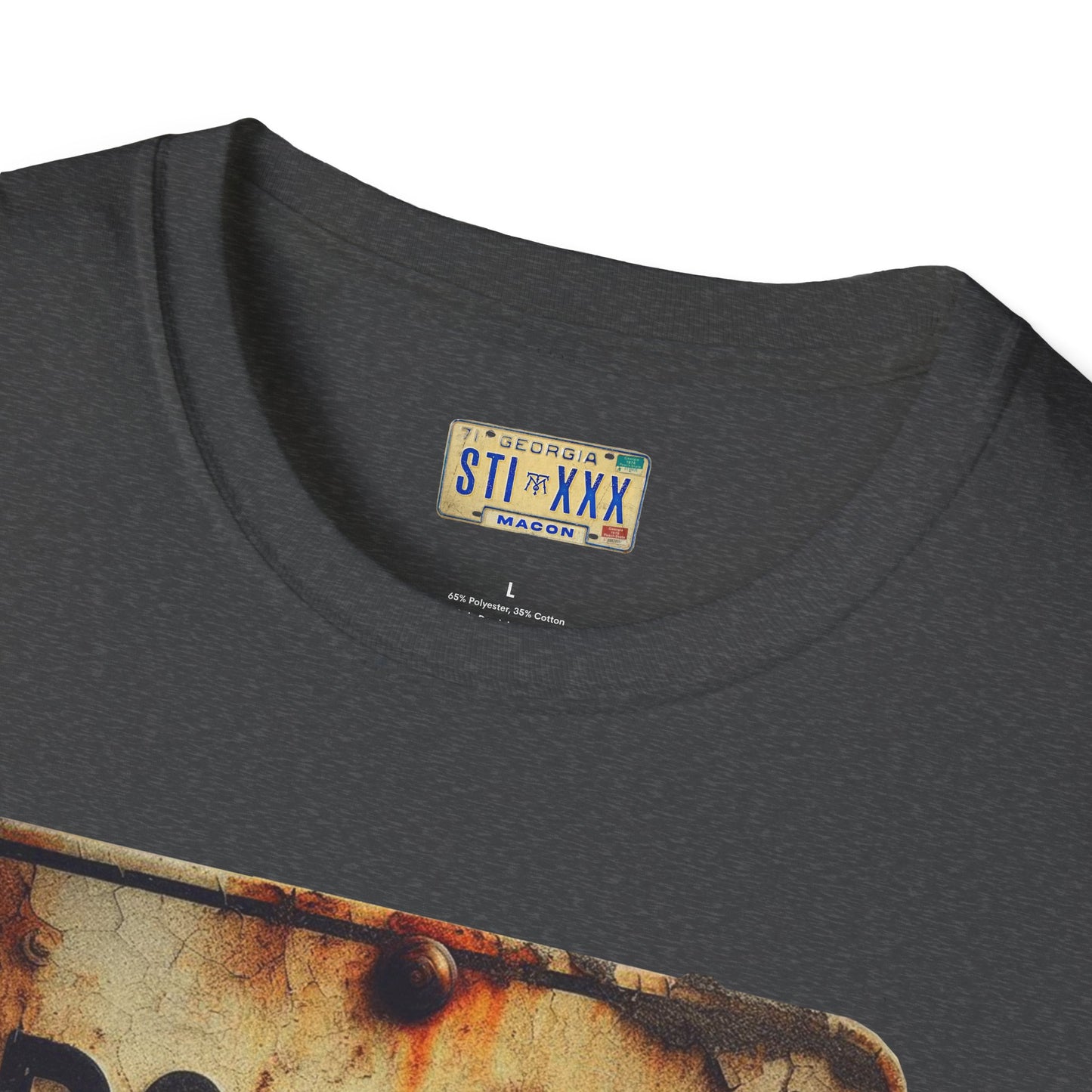 Possum Hollow Road Unisex Softstyle T-Shirt - Vintage Sign Tee