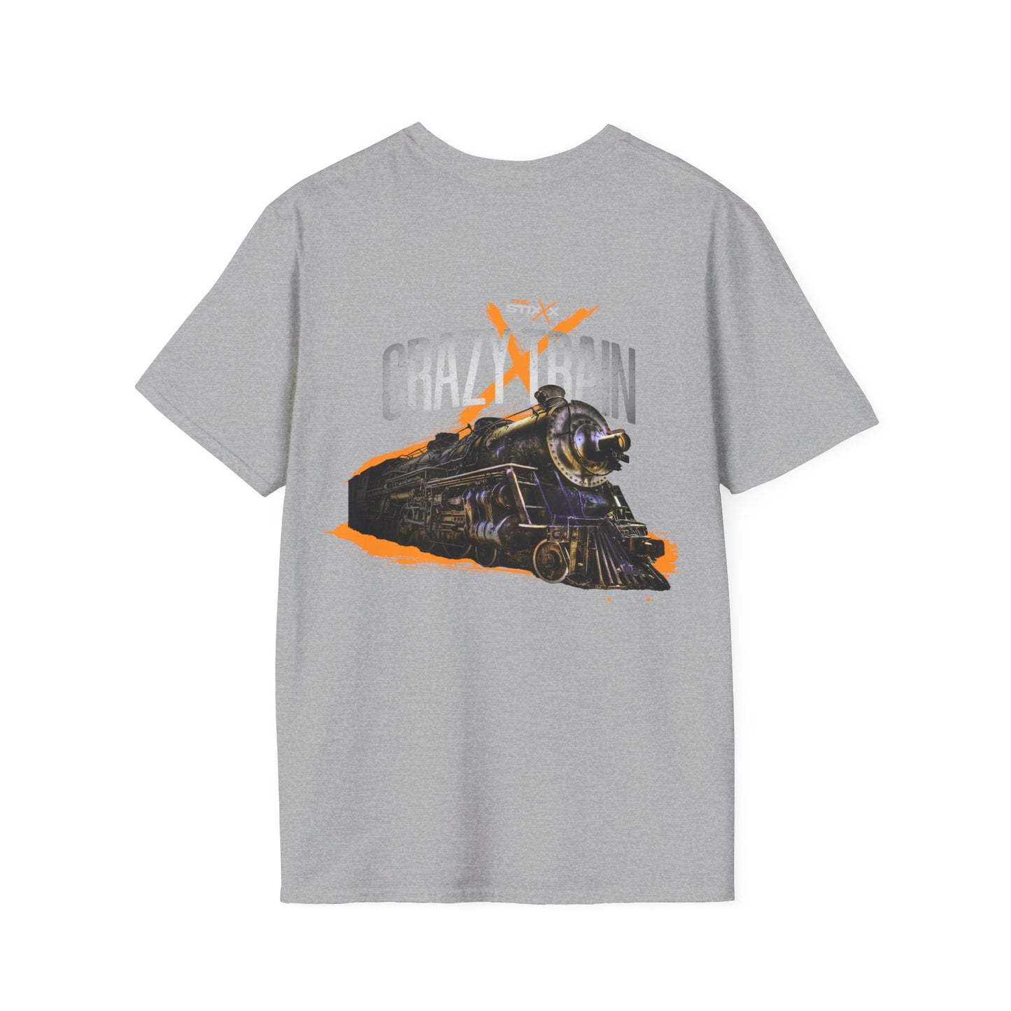Crazy train Unisex Heavy Cotton Tee