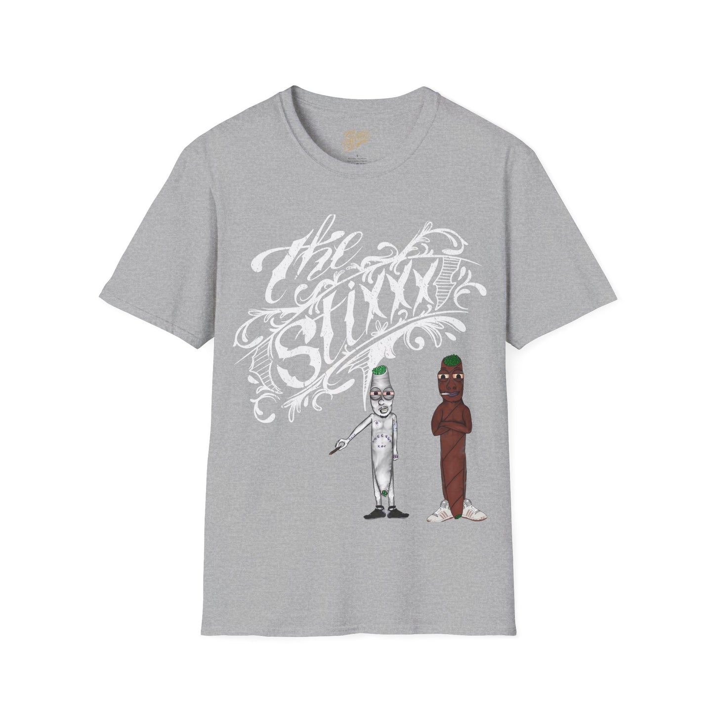 The Stixxx Blunt and Joint Unisex Heavy Cotton Tee