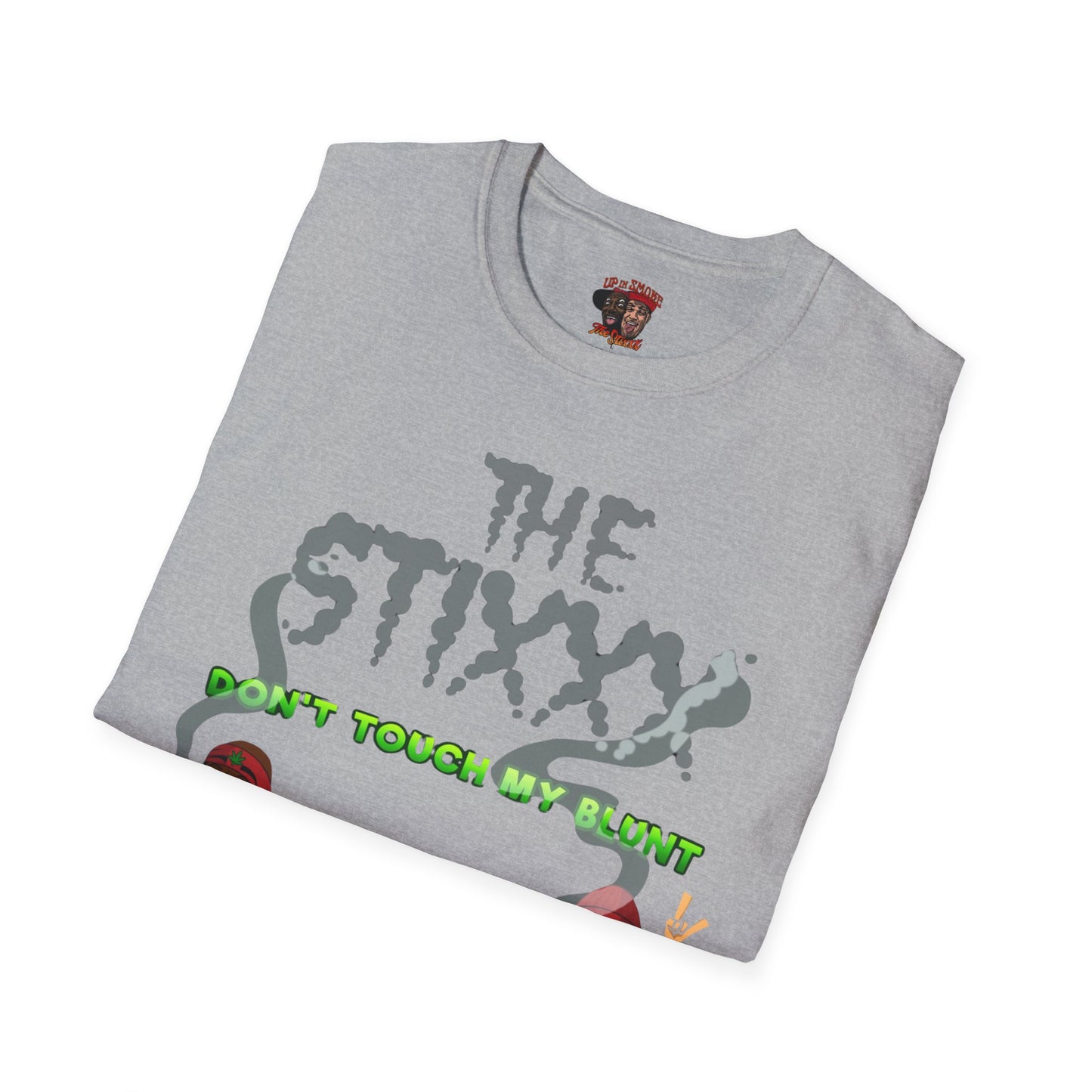 The Stixxx Up In Smoke Unisex Softstyle T-Shirt