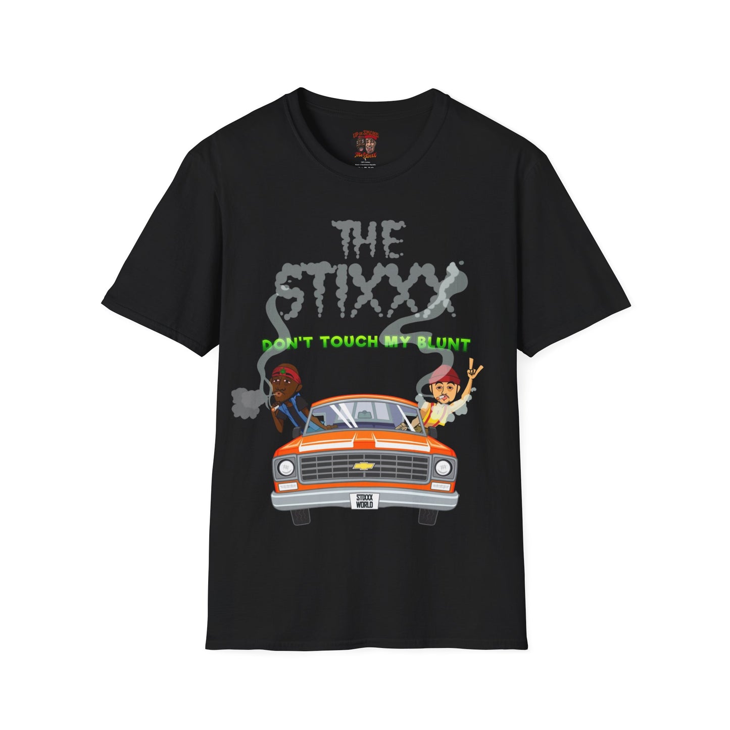 The Stixxx Up In Smoke Unisex Softstyle T-Shirt