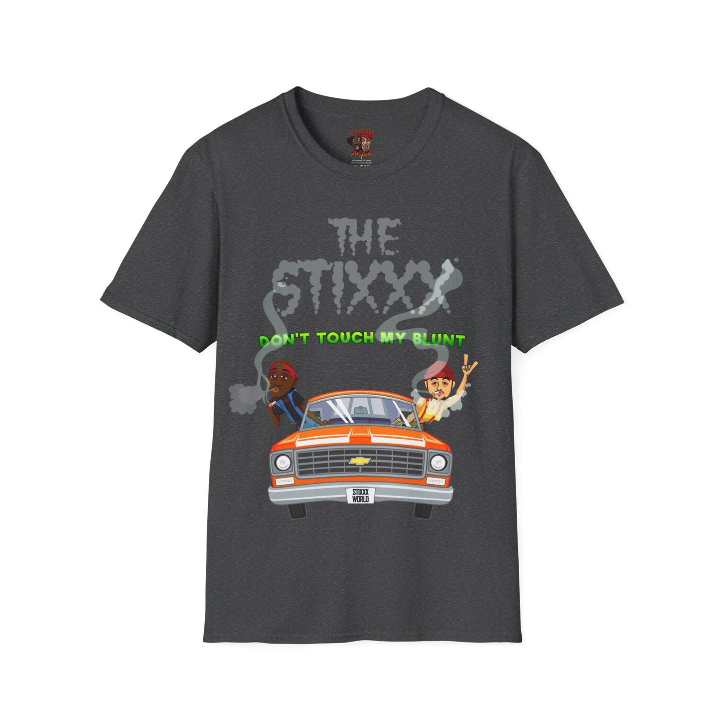 The Stixxx Up In Smoke Unisex Softstyle T-Shirt