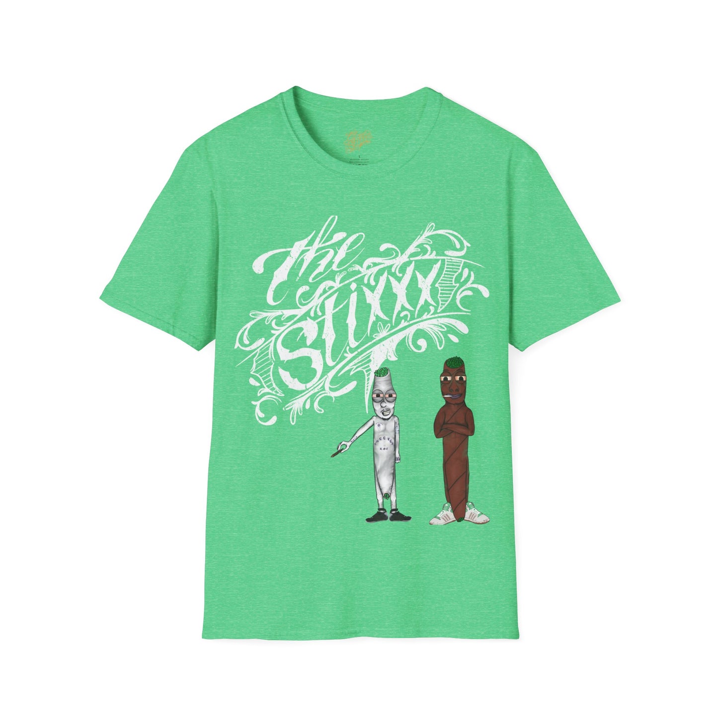 The Stixxx Blunt and Joint Unisex Heavy Cotton Tee
