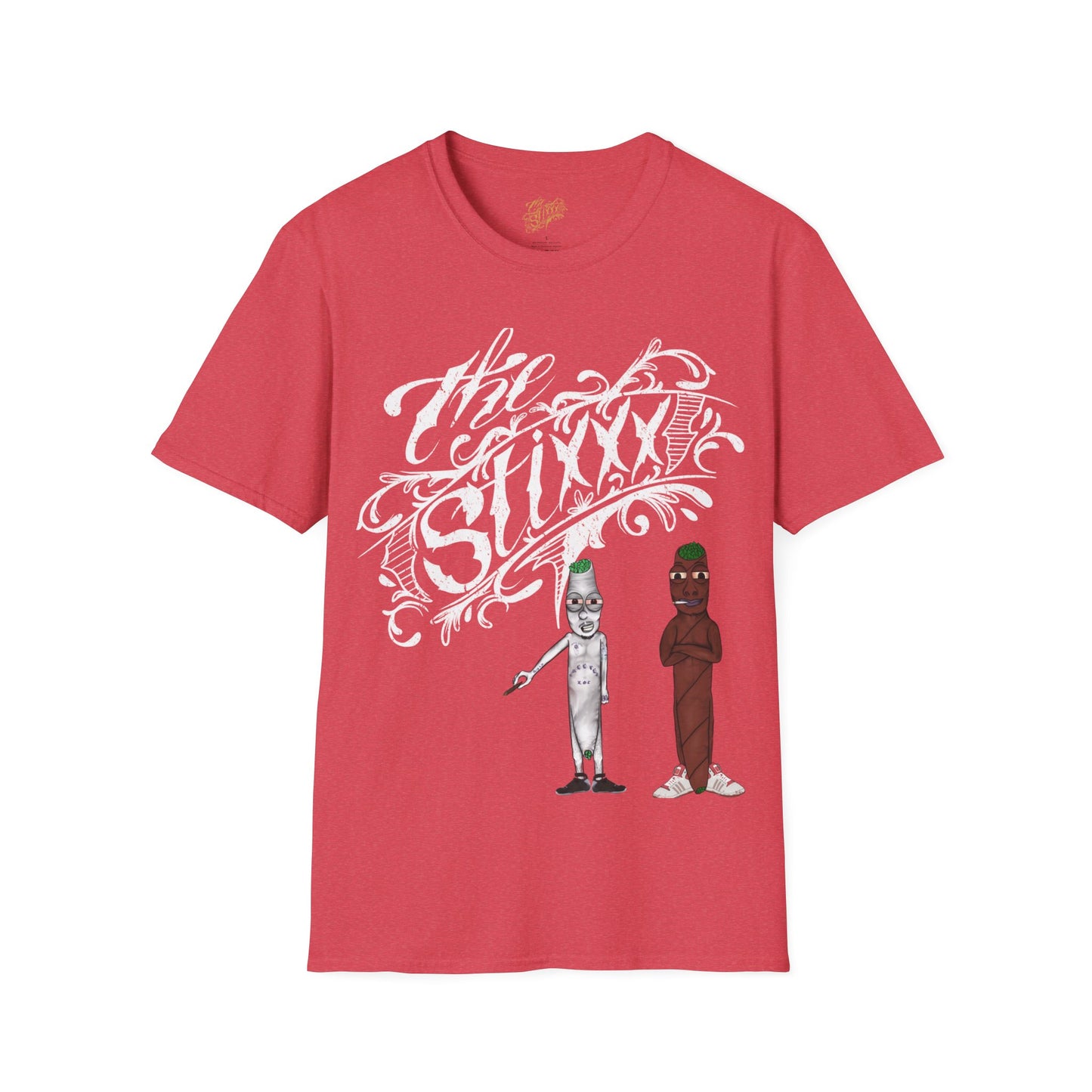 The Stixxx Blunt and Joint Unisex Heavy Cotton Tee