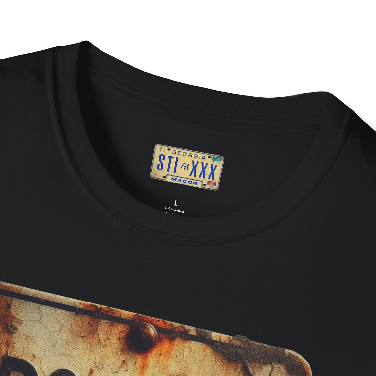Possum Hollow Road Unisex Softstyle T-Shirt - Vintage Sign Tee