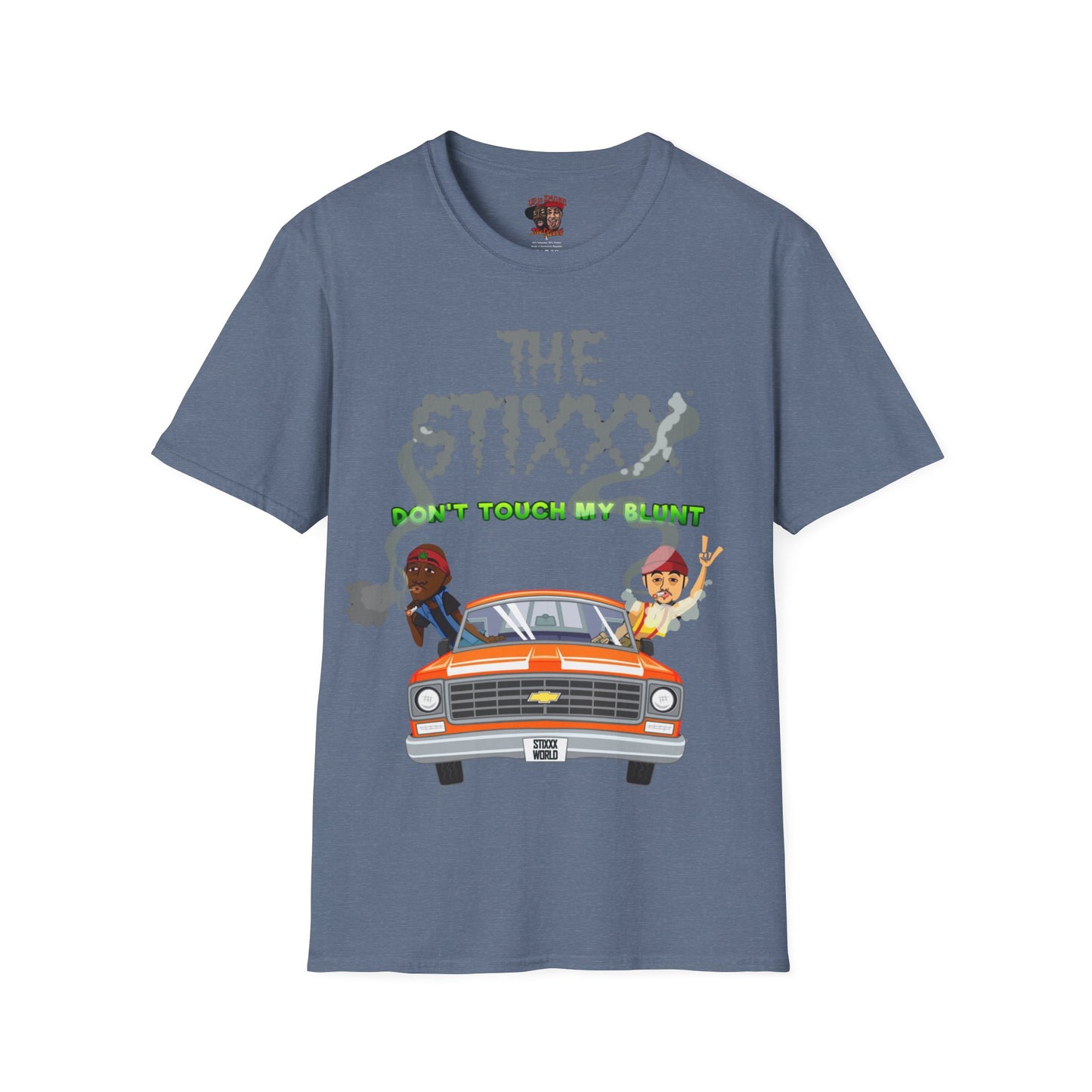 The Stixxx Up In Smoke Unisex Softstyle T-Shirt