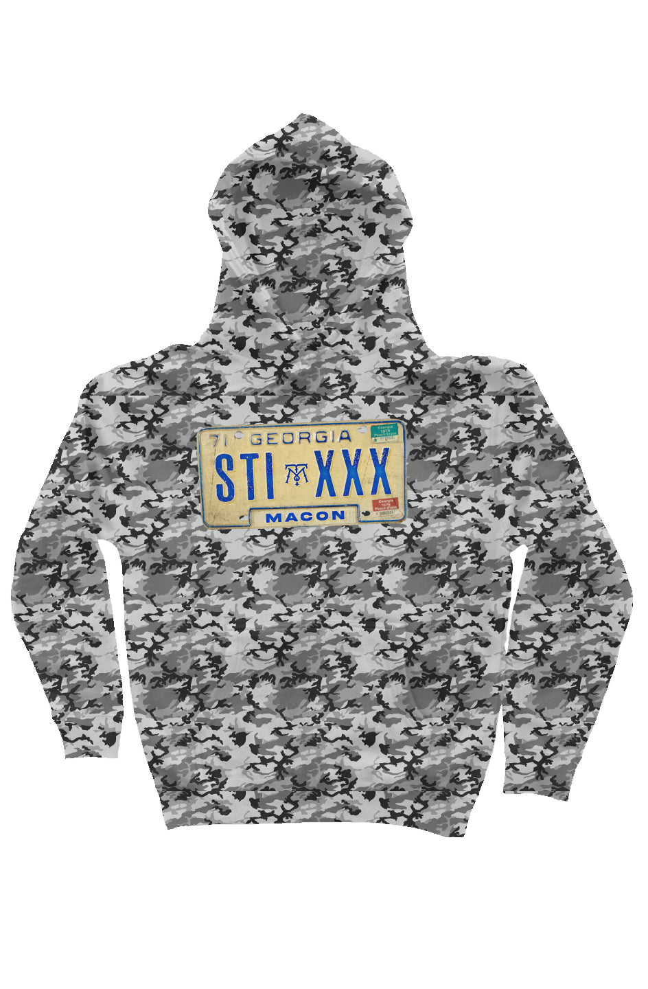 The Stixxx Camo Independent Heavyweight Hoodie