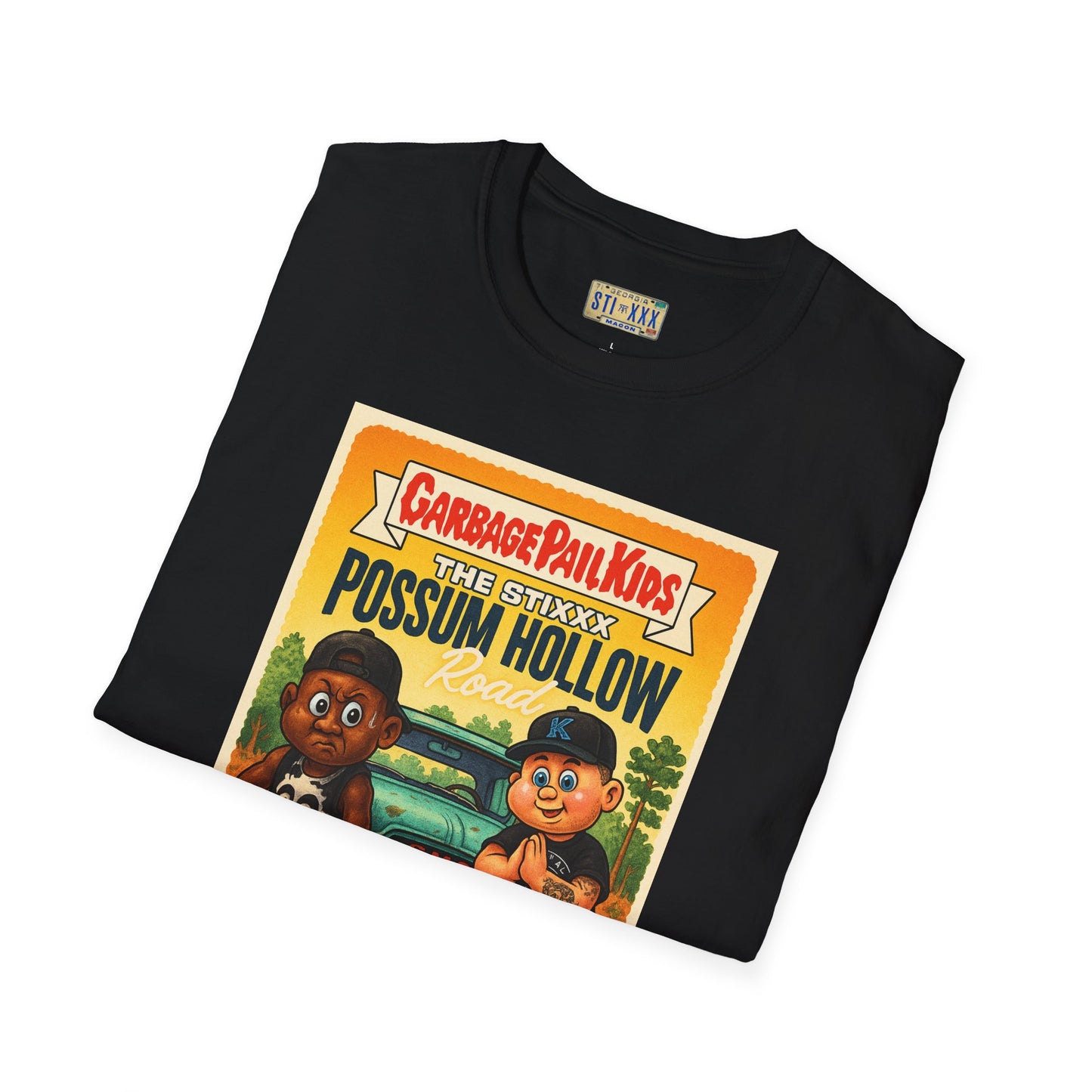 Garbage Pail Kids Possum Hollow Unisex Softstyle T-Shirt