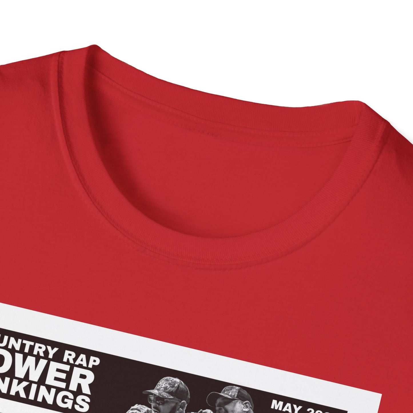 Country Rap Power Rankings Unisex T-Shirt - Trendy Music Apparel