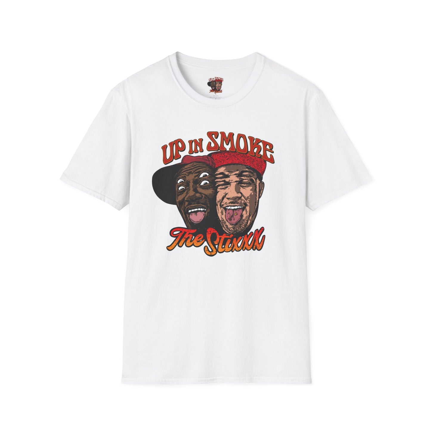 Up In Smoke The Stixxx - Unisex Softstyle T-Shirt