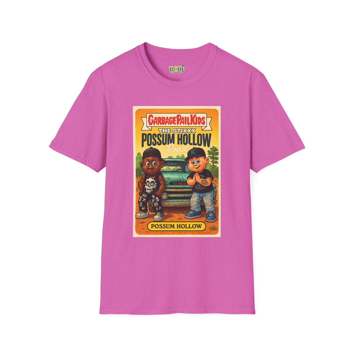 Garbage Pail Kids Possum Hollow Unisex Softstyle T-Shirt