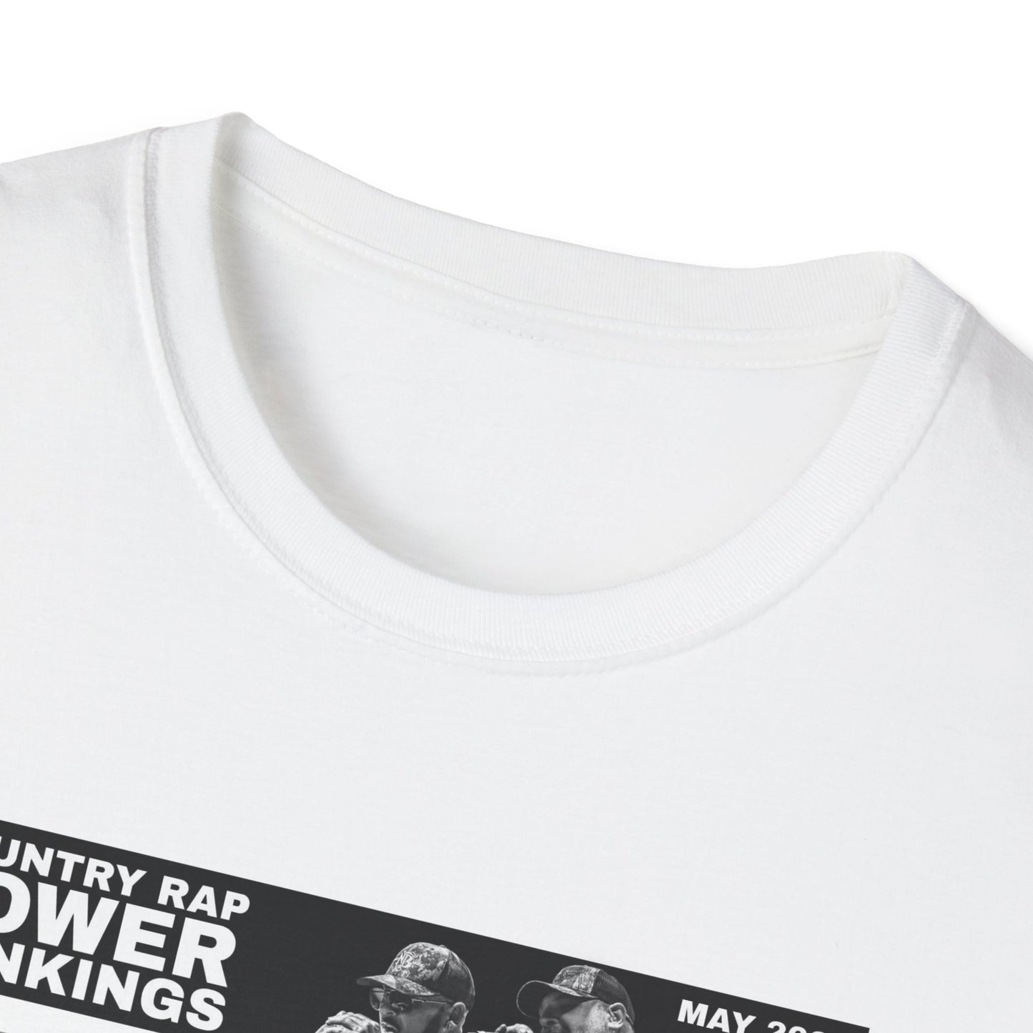 Country Rap Power Rankings Unisex T-Shirt - Trendy Music Apparel