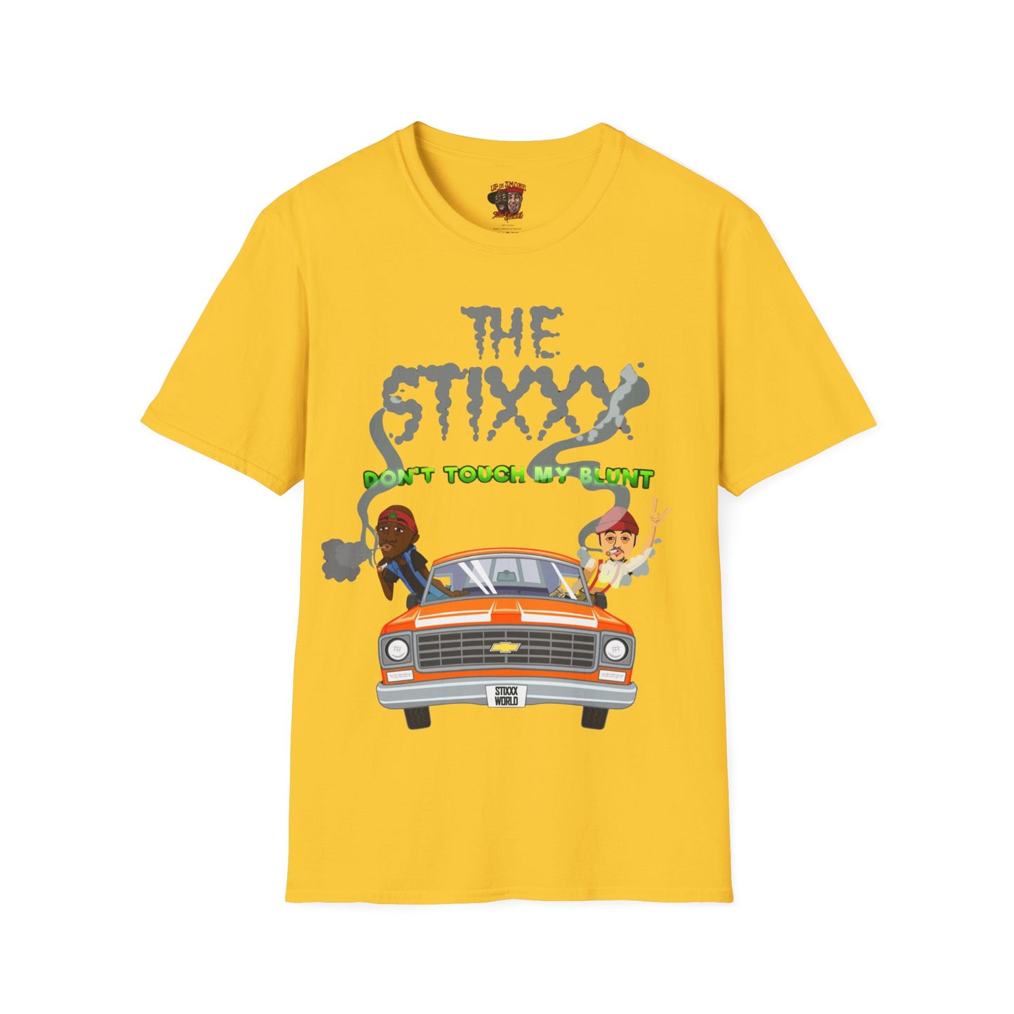 The Stixxx Up In Smoke Unisex Softstyle T-Shirt