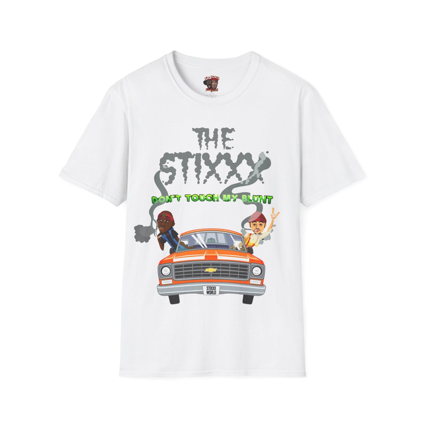The Stixxx Up In Smoke Unisex Softstyle T-Shirt