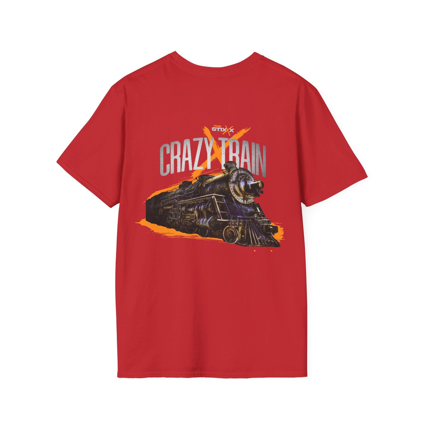 Crazy train Unisex Heavy Cotton Tee